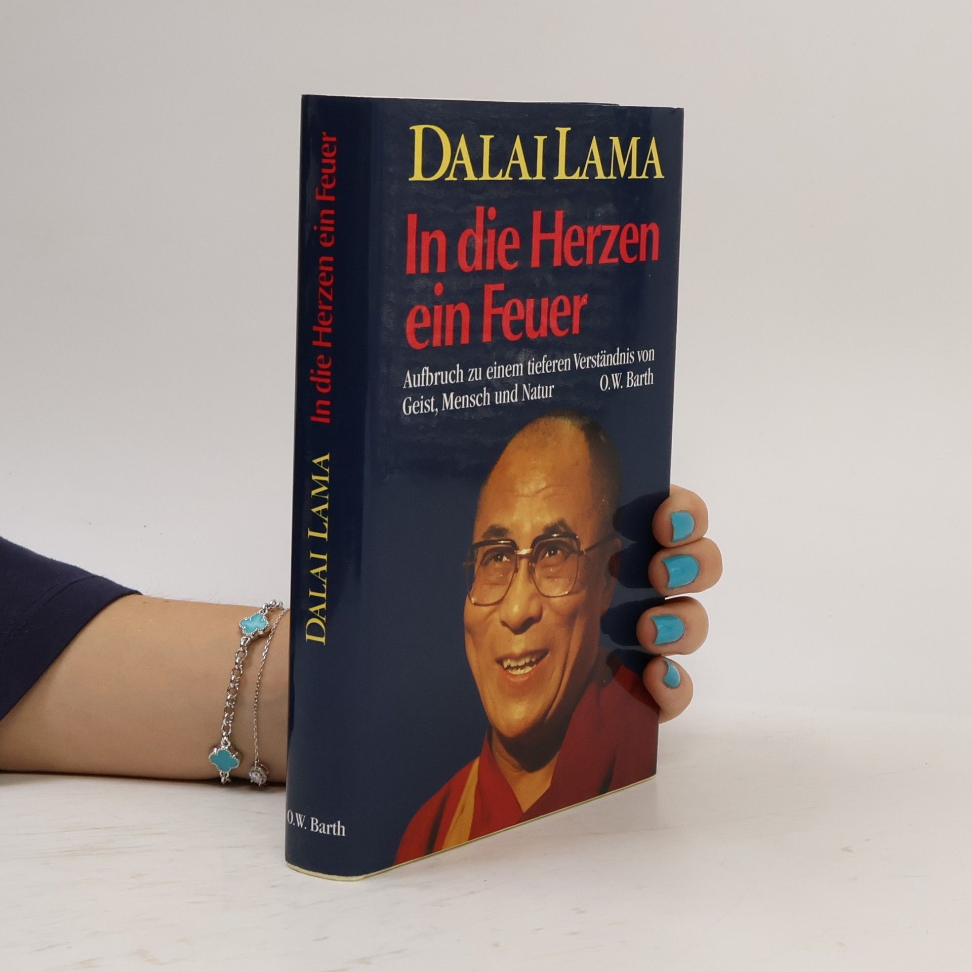 Dalaï-Lama In die Herzen ein Feuer