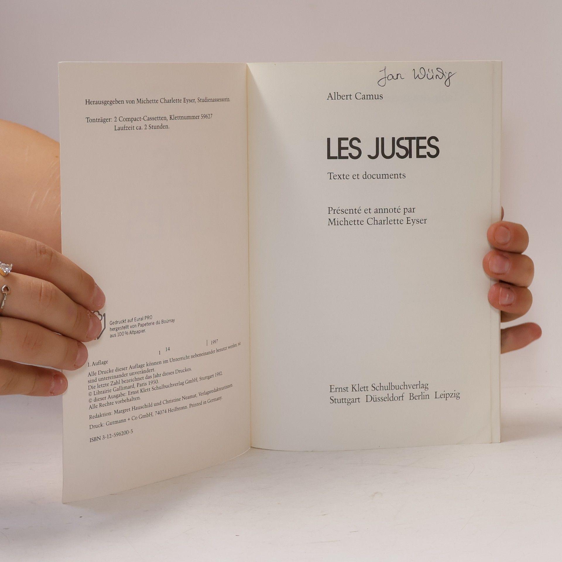 Albert Camus Les justes