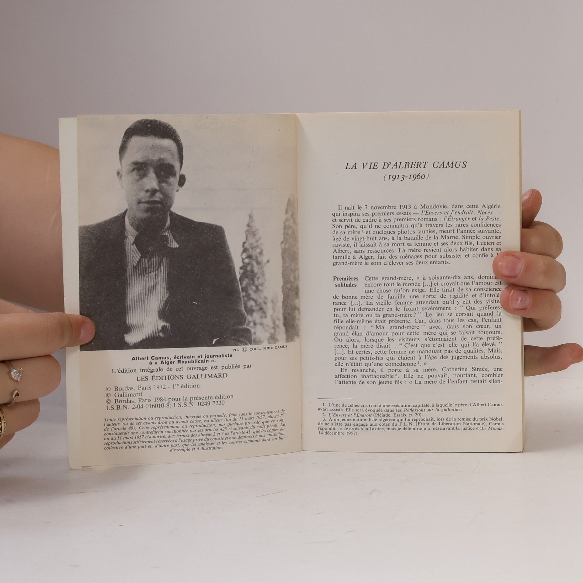 Albert Camus Univers des Lettres Bordas: L'Étranger