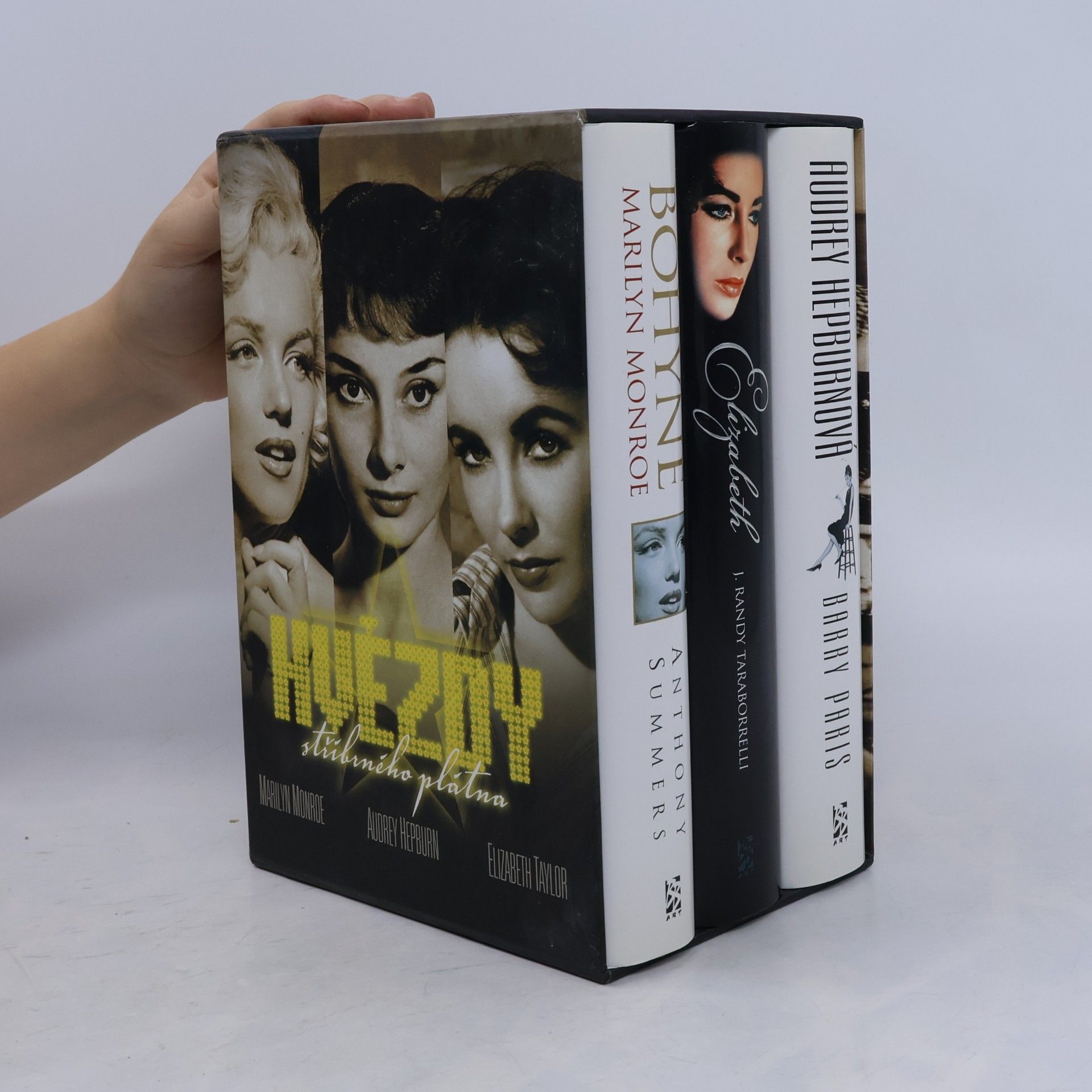 J. Randy Taraborrelli Hvězdy stŕíbrného plátna: Marilyn Monroe, Audrey Hepburn, Elizabeth Taylor