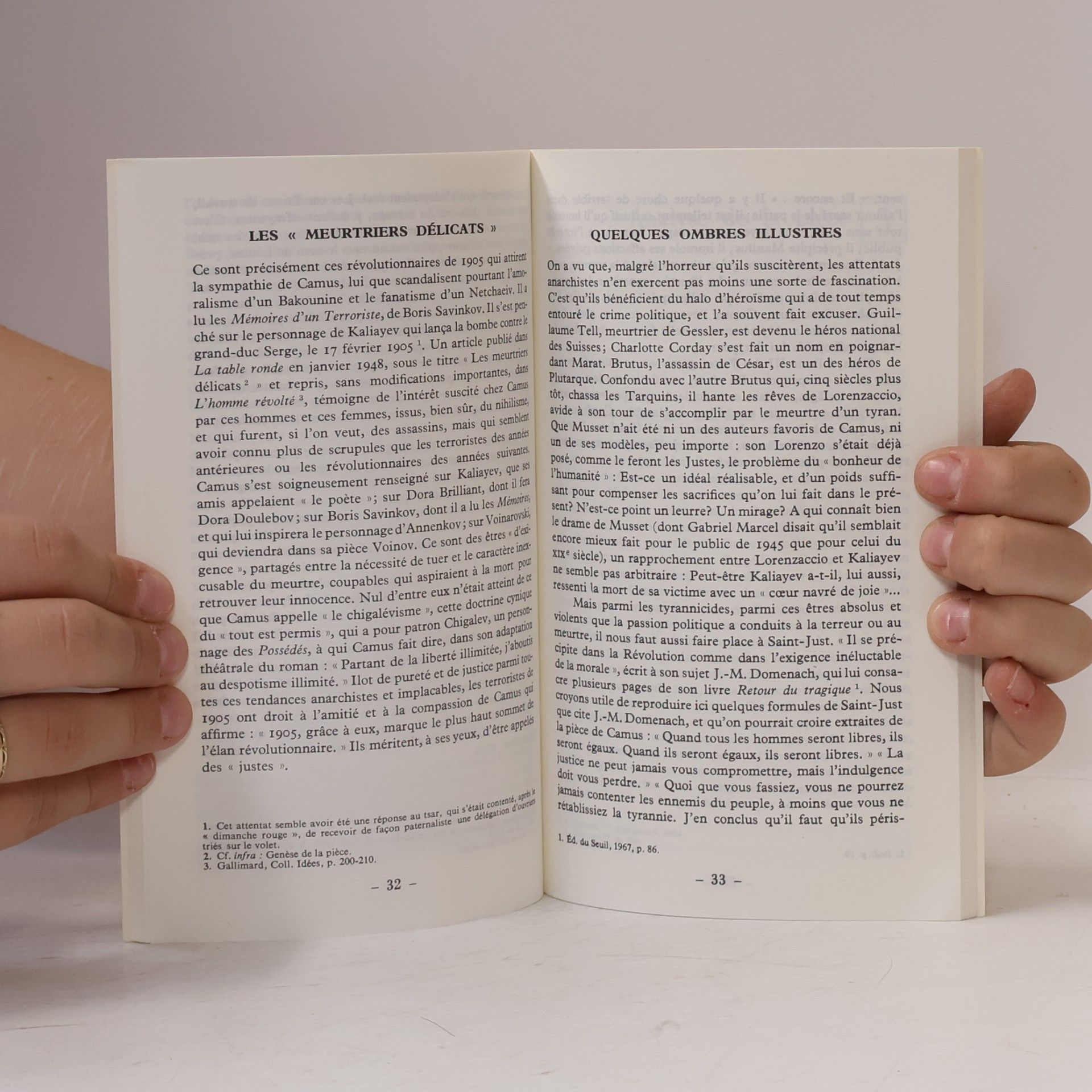Madeleine Bouchez Les Justes, Camus