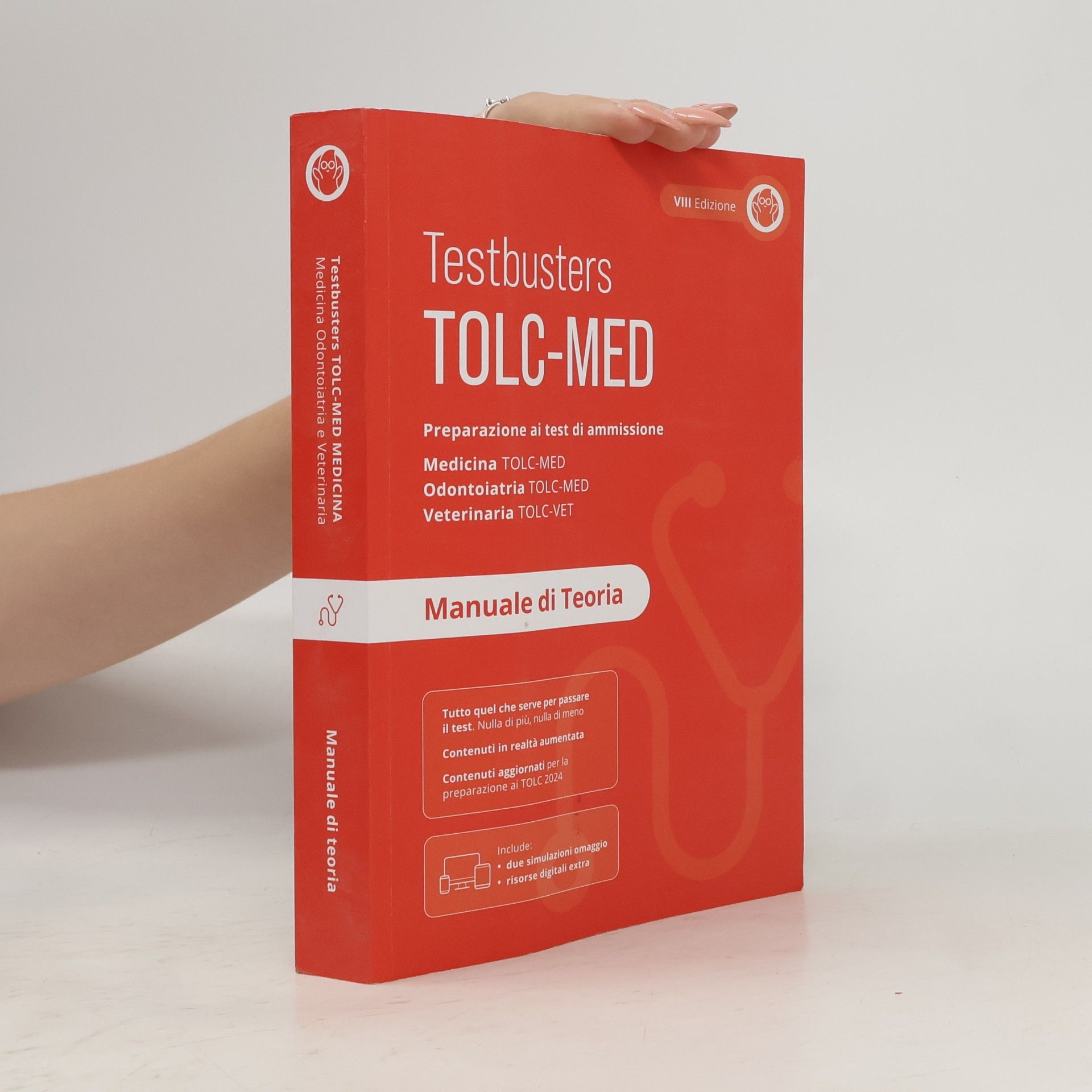 Autorenkollektiv Testbusters TOLC-MED - 8: Manuale di teoria