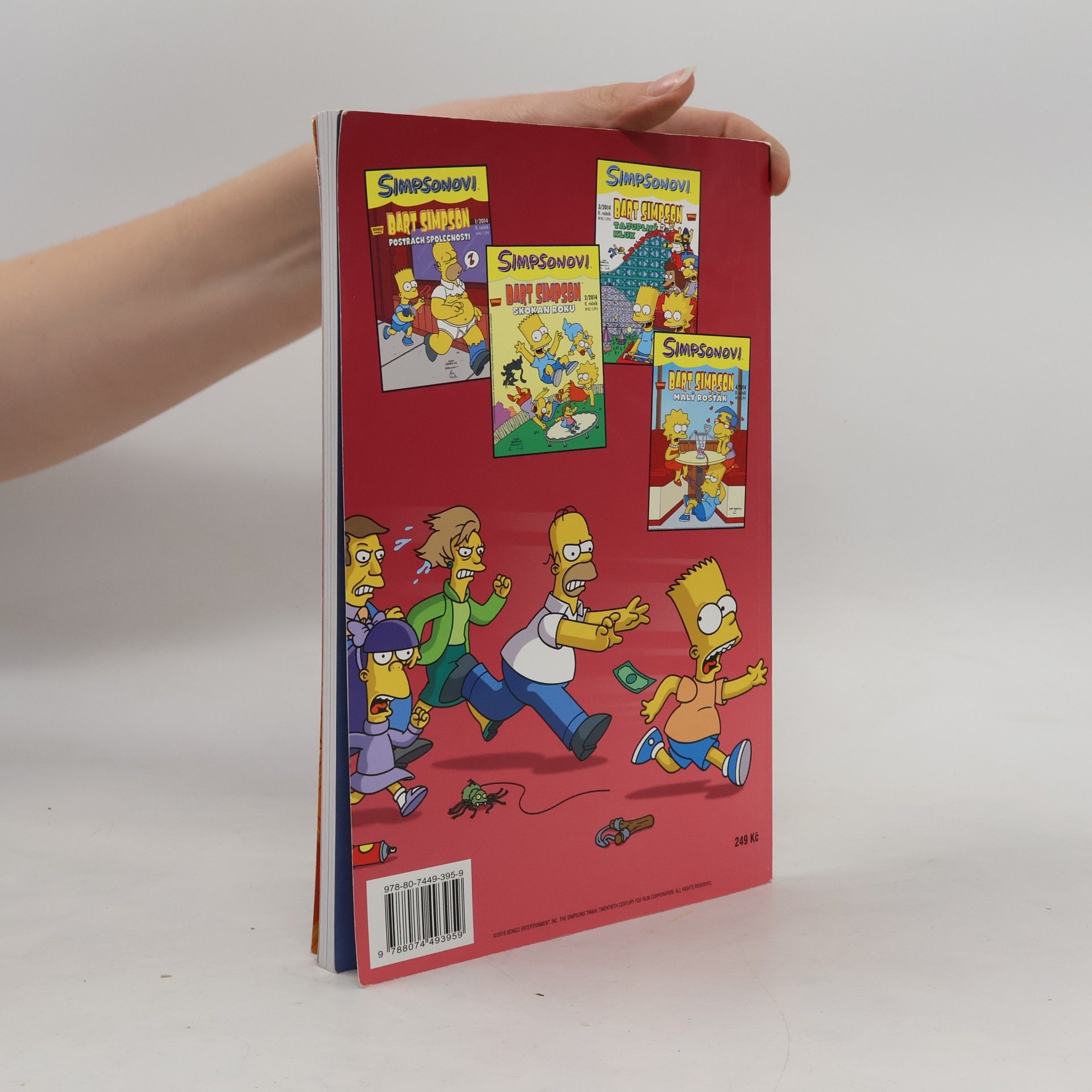 Matt Groening Velká zlobivá kniha Barta Simpsona
