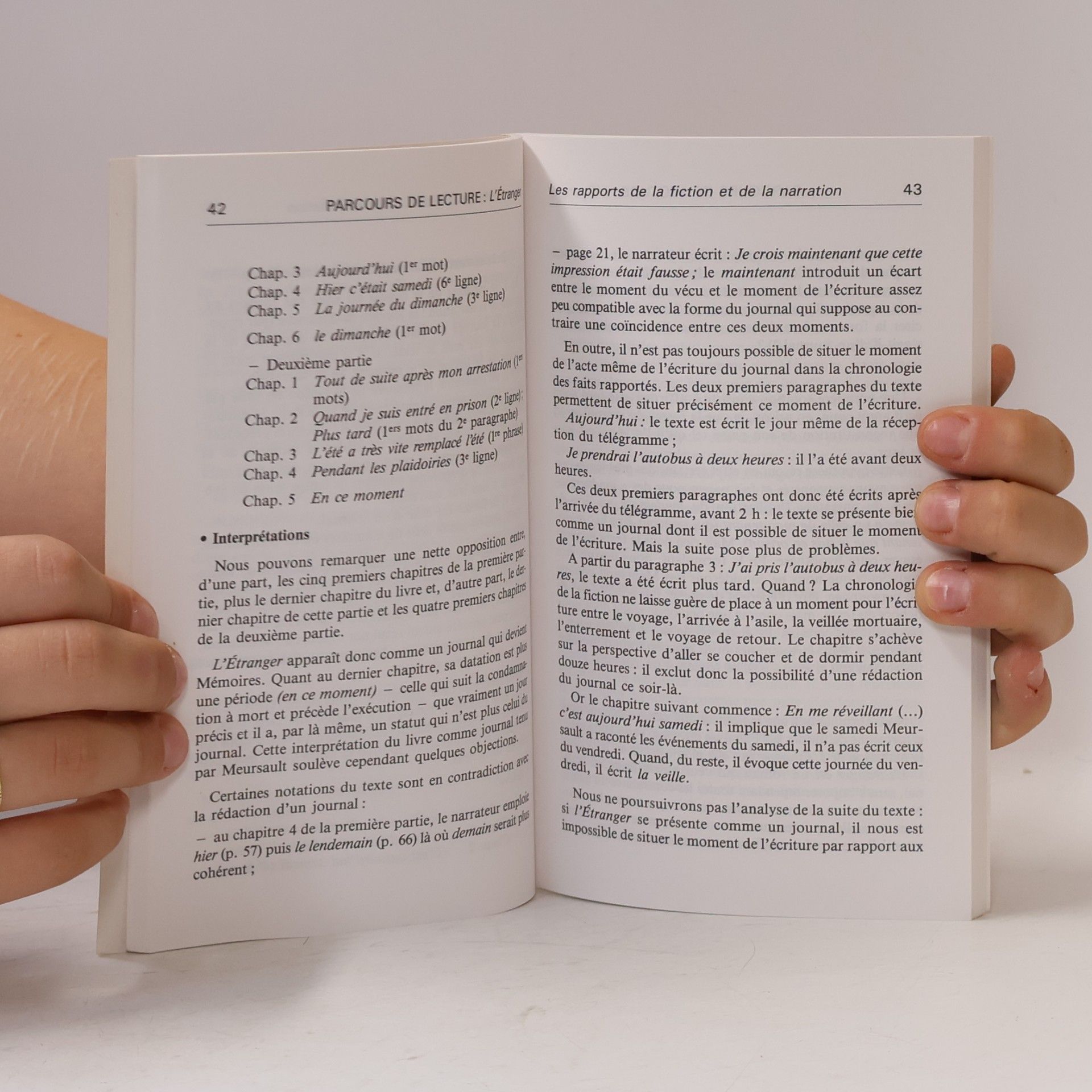 Michel Mougenot Parcours de Lecture: L'Étranger