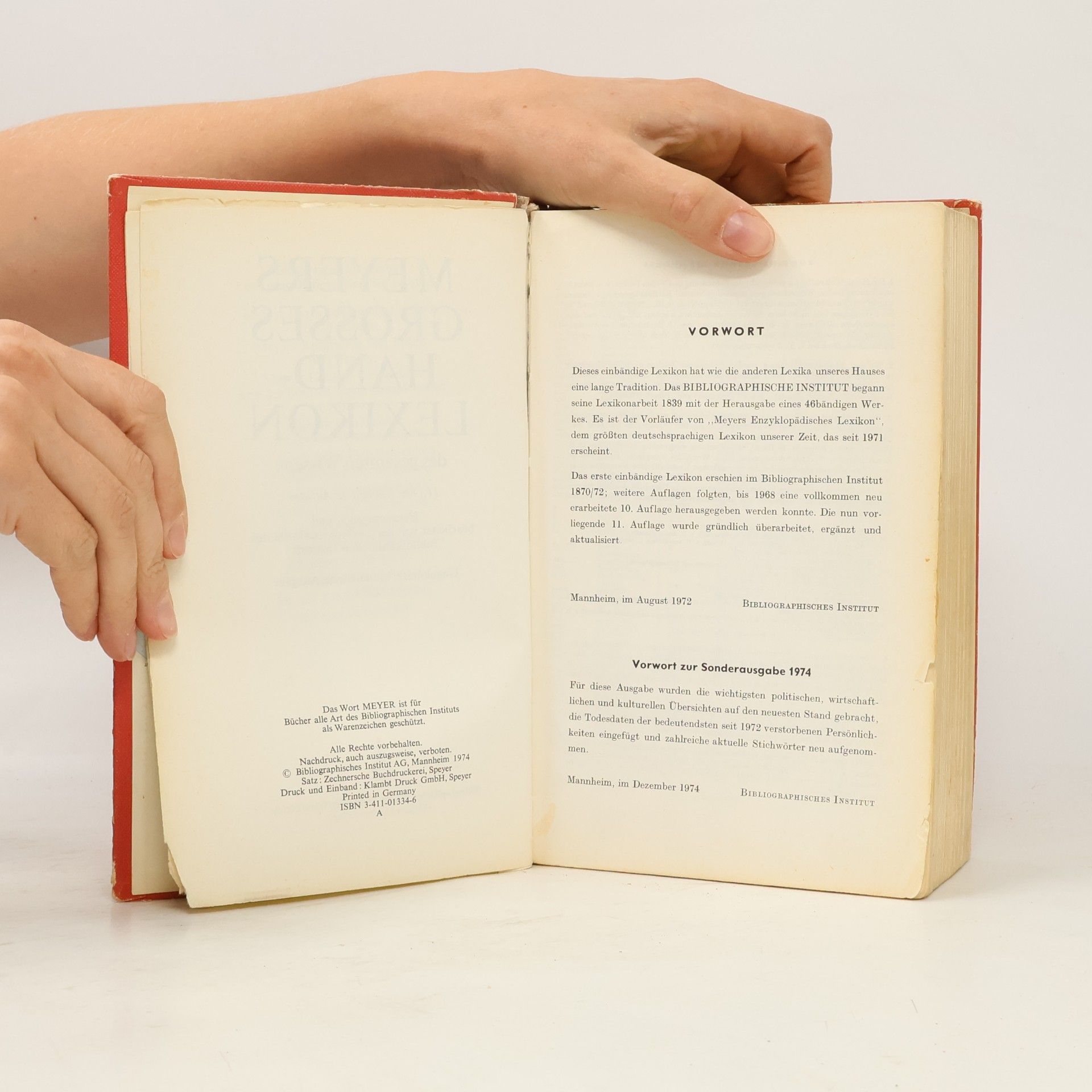 Autorenkollektiv Meyers Grosses Handlexikon von A bis Z