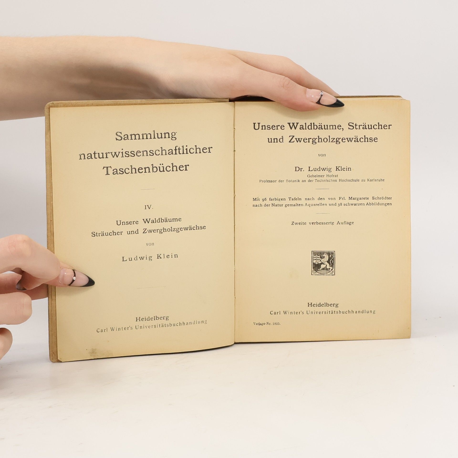 Ludwig Klein Sammlung Naturwissenschaftlicher Taschenbücher. Unsere Wiesenpflanzen