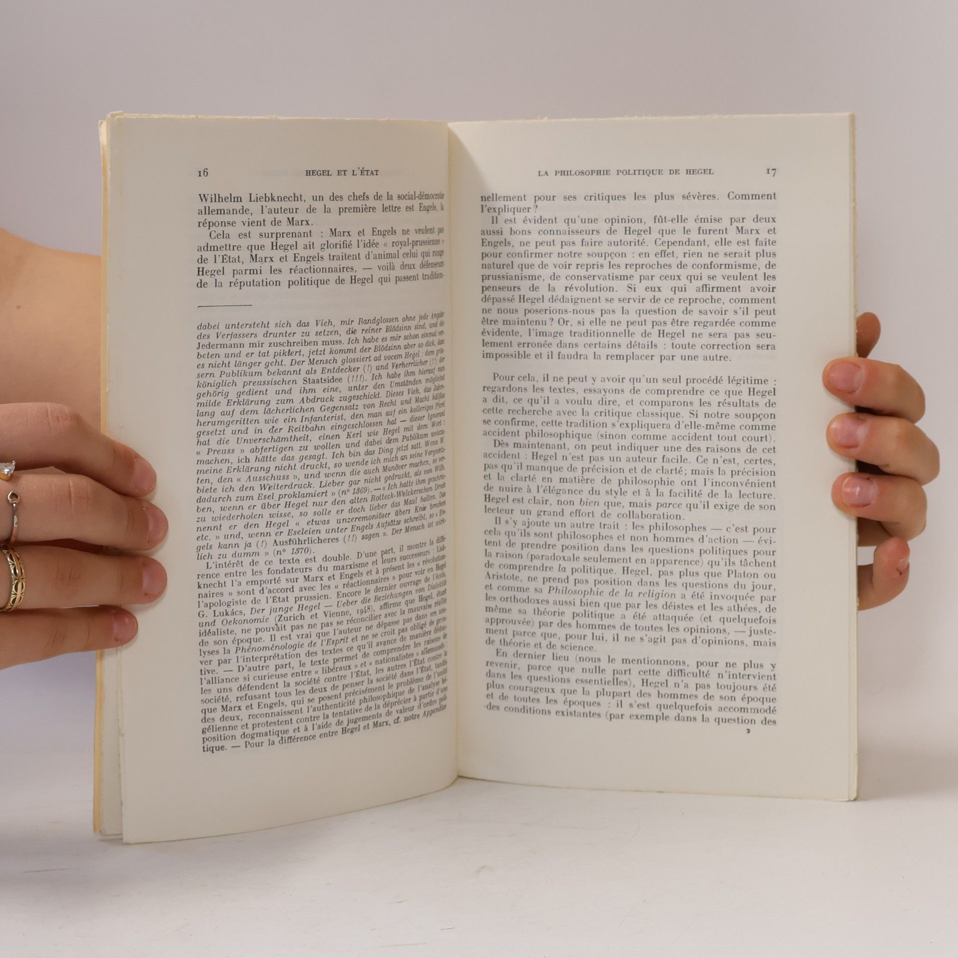 Eric J. Weil Hegel Et l'Etat