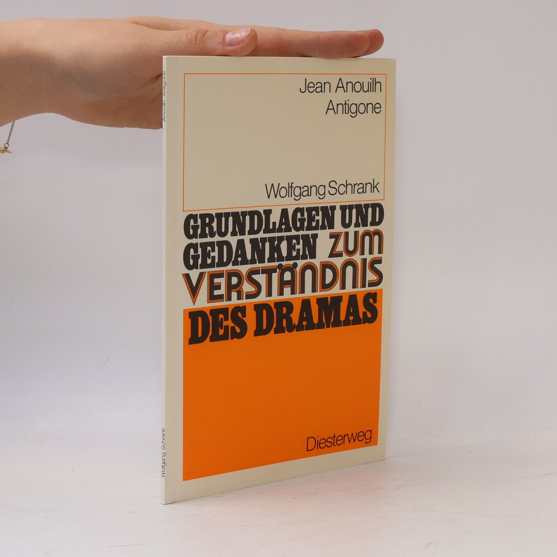 Wolfgang Schrank Anouilh, Antigone