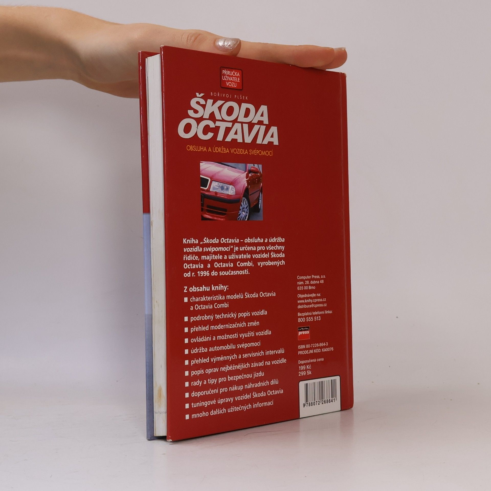 Bořivoj Plšek Škoda Octavia - Obsluha a údržba vozidla svépomocí