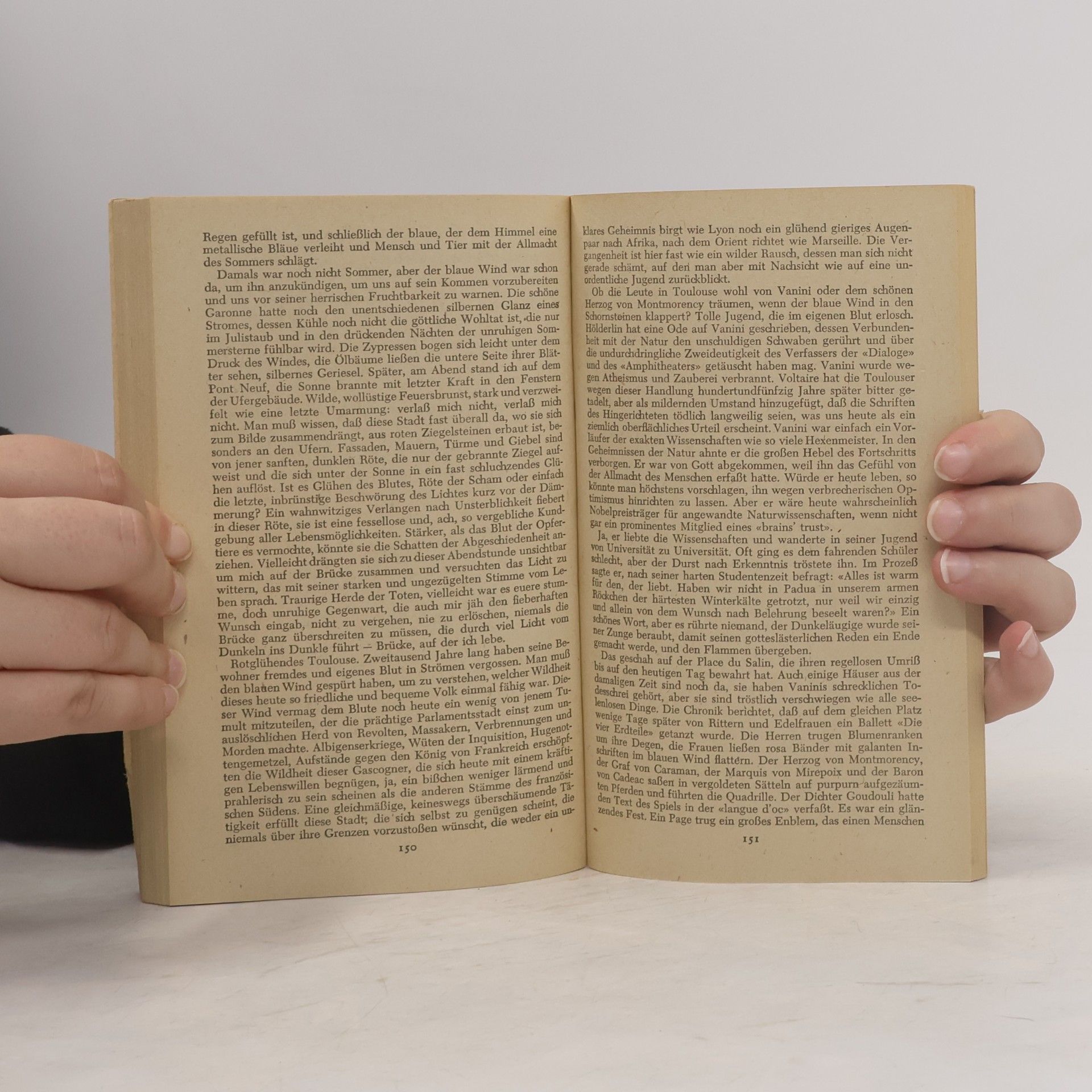 Friedrich Sieburg Blick durchs Fenster