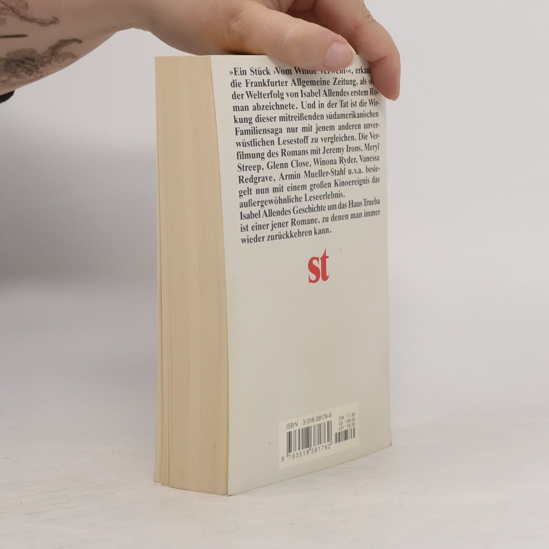 Isabel Allende Das Geisterhaus : Roman