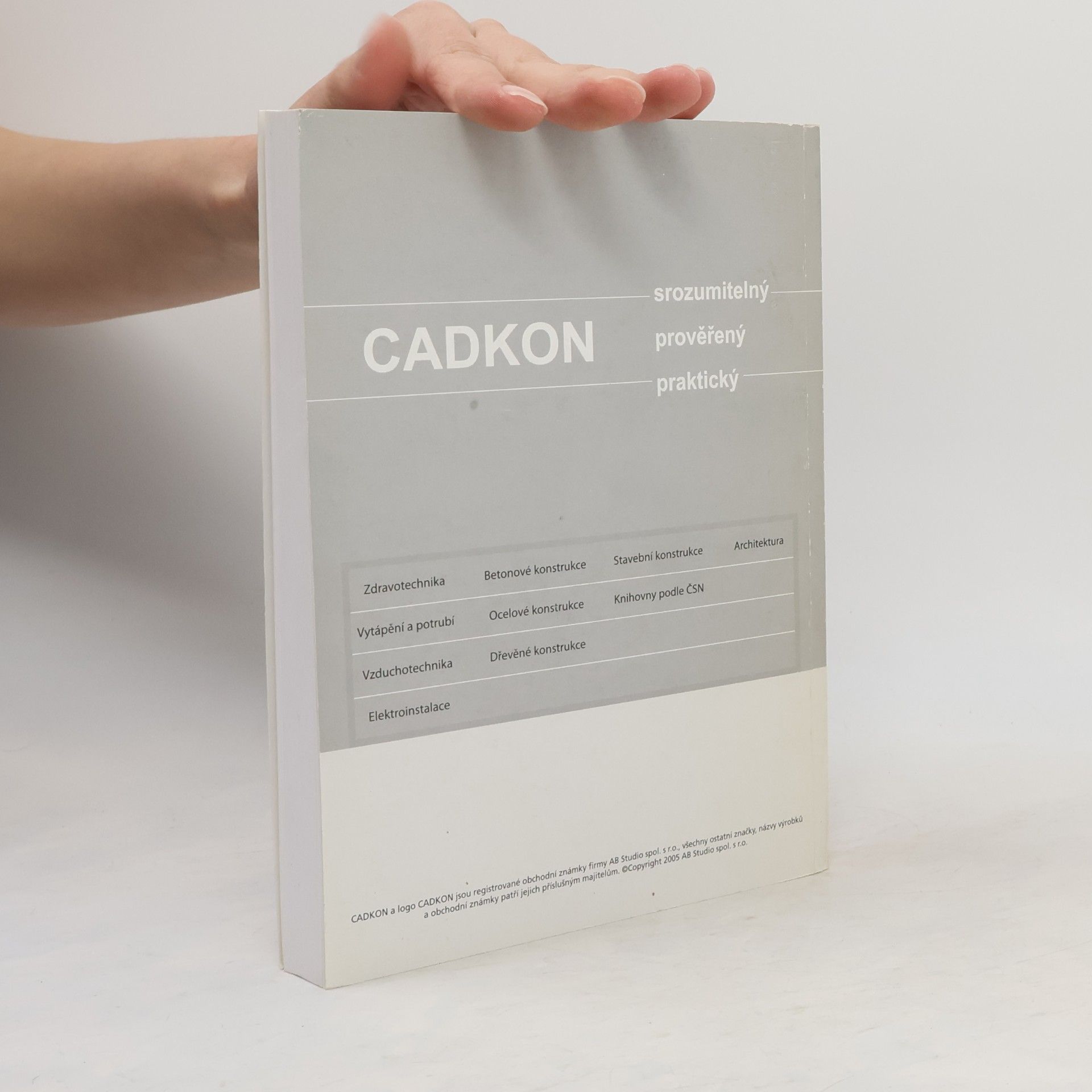 Kolektiv autorů Cadkon 2D v.10. Uživatelská příručka