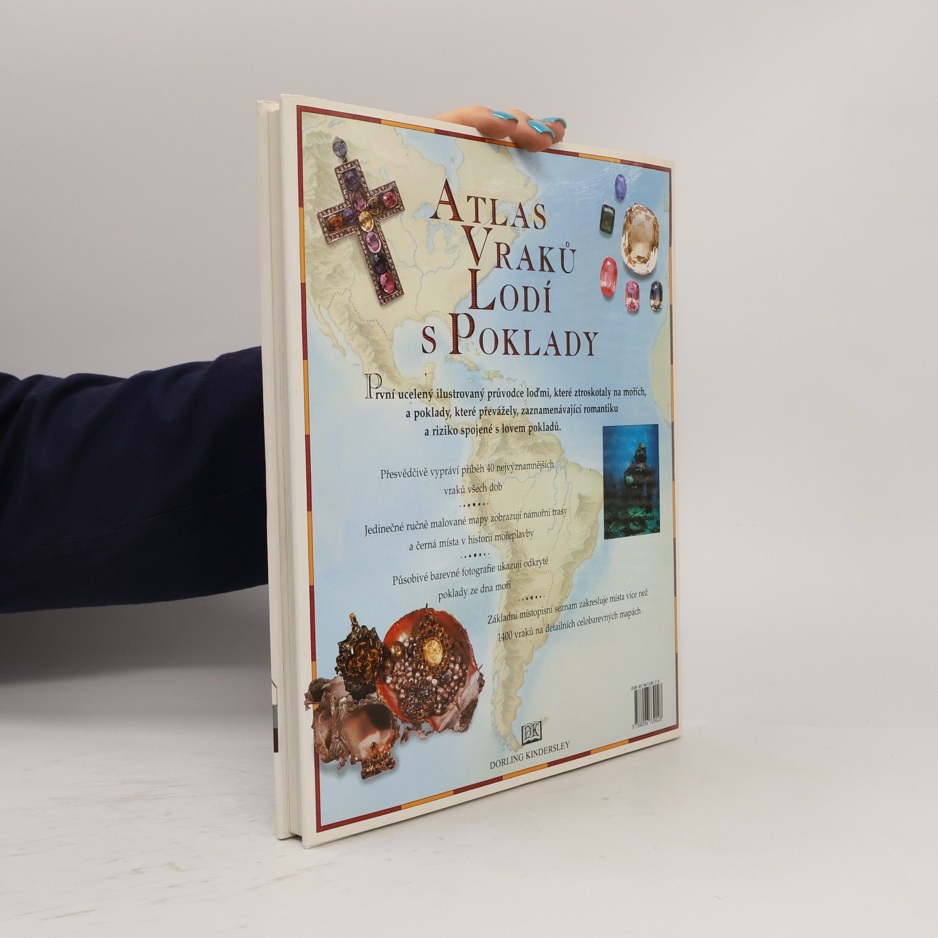 Nigel Pickford Atlas vraků lodí s poklady