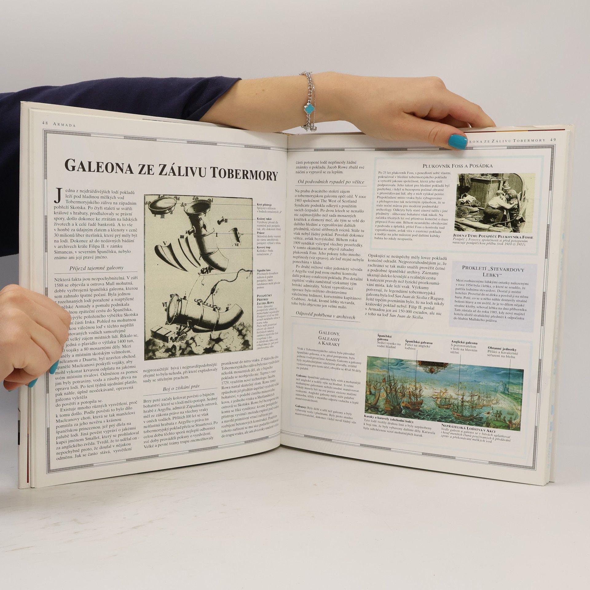Nigel Pickford Atlas vraků lodí s poklady