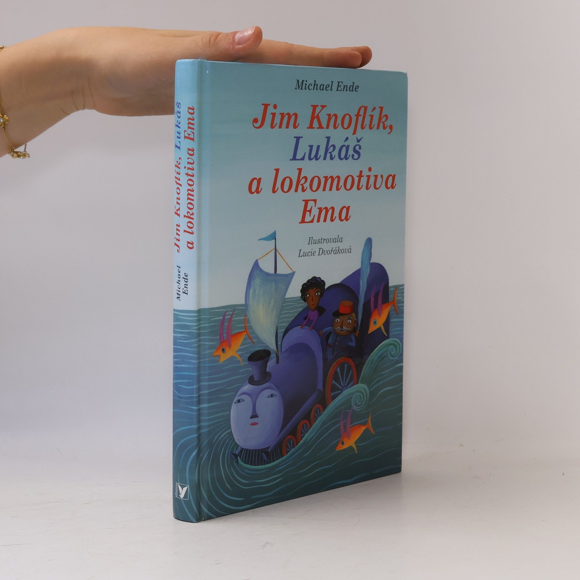 Michael Ende Jim Knoflík, Lukáš a lokomotiva Ema