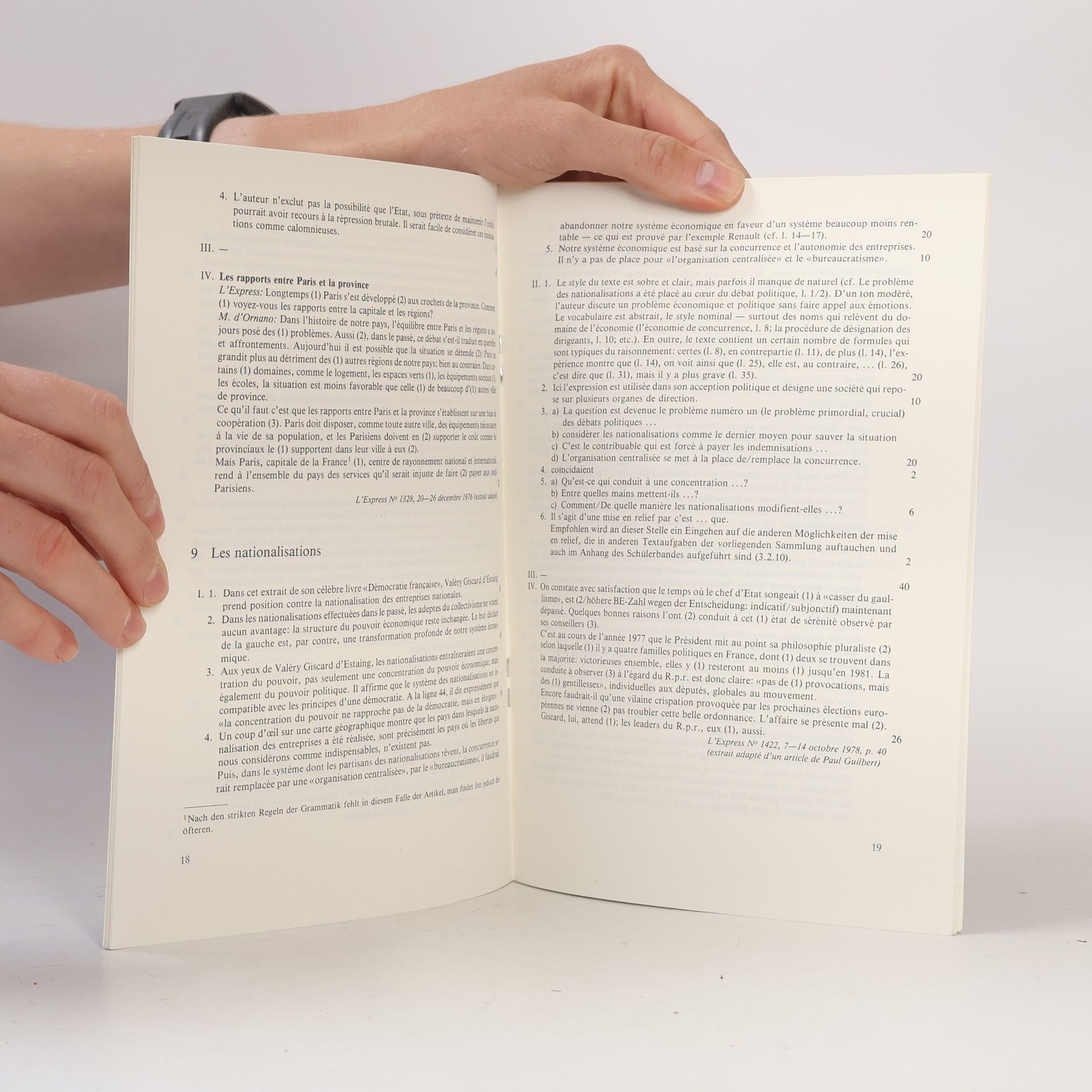 Werner Höfer Textes actuels 2