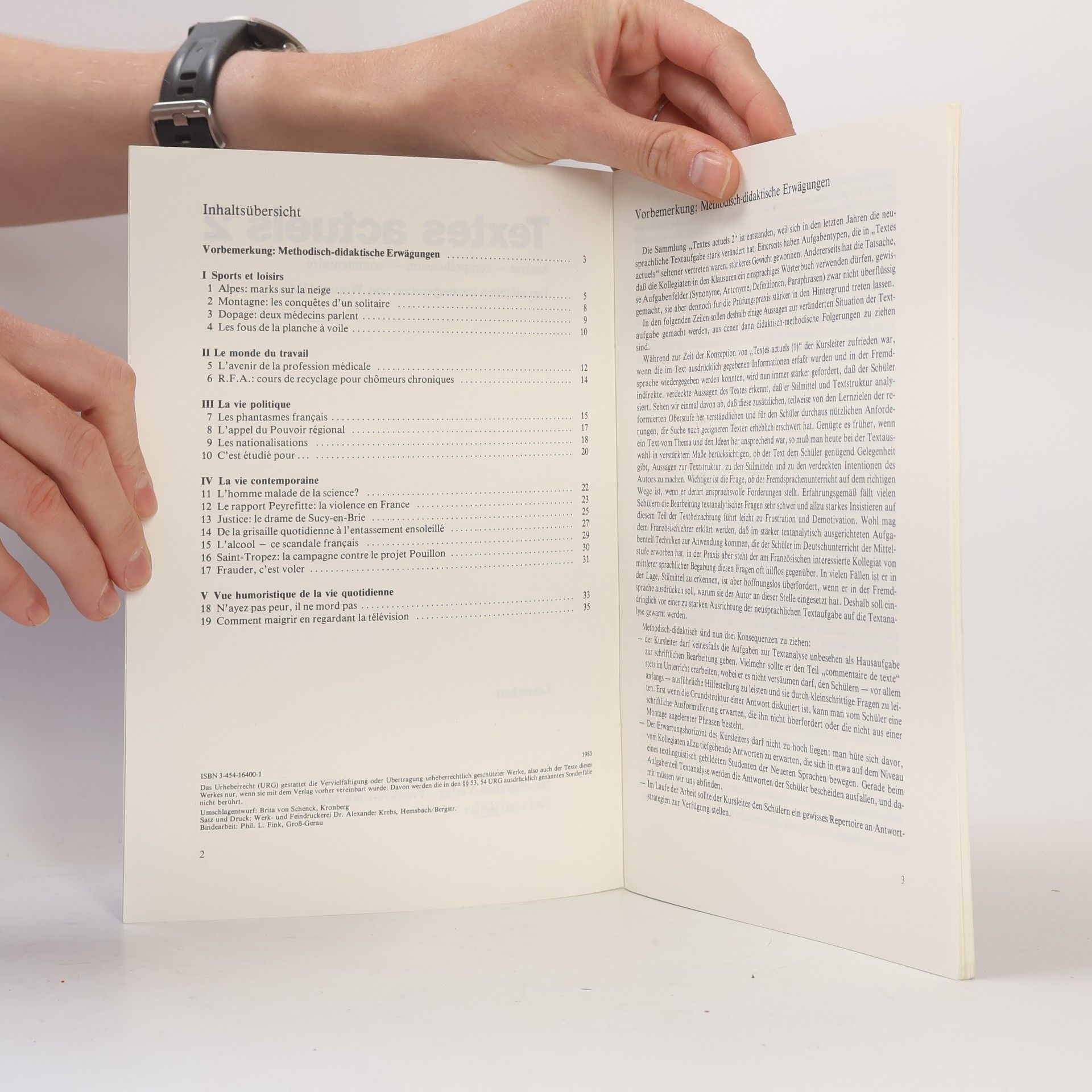 Werner Höfer Textes actuels 2