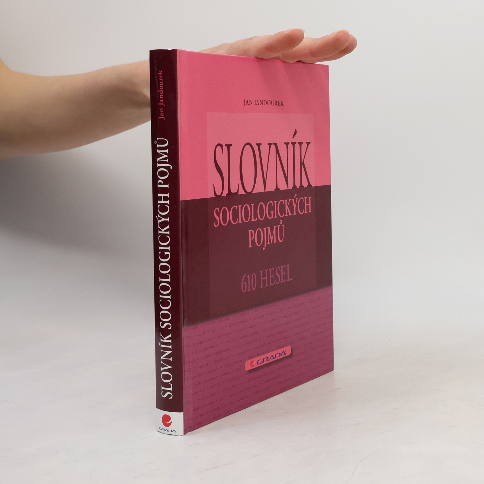 Jan Jandourek Slovník sociologických pojmů