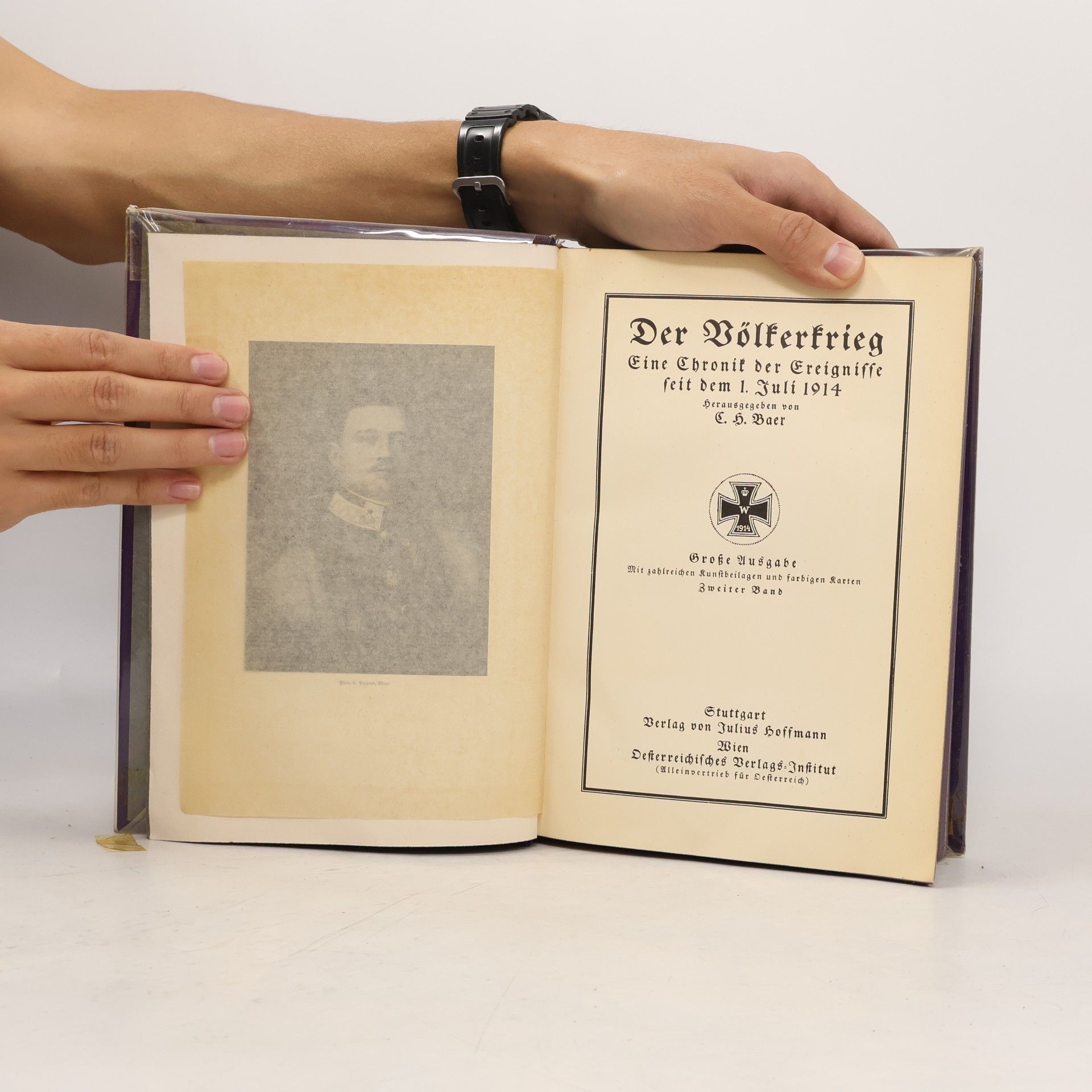 Casimir Hermann Baer Der Völkerkrieg 2
