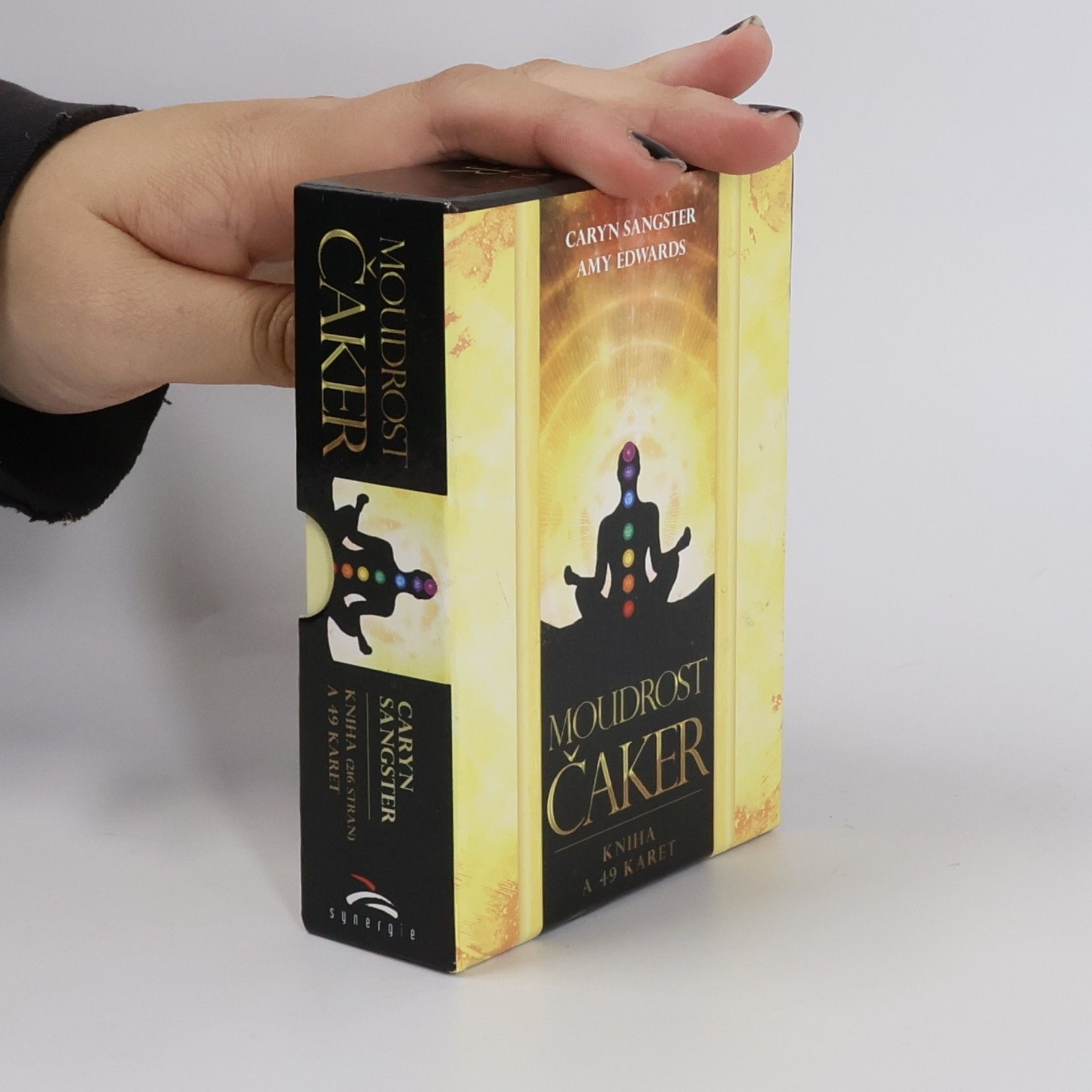 Caryn Sangster Moudrost čaker (kniha a 49 karet)