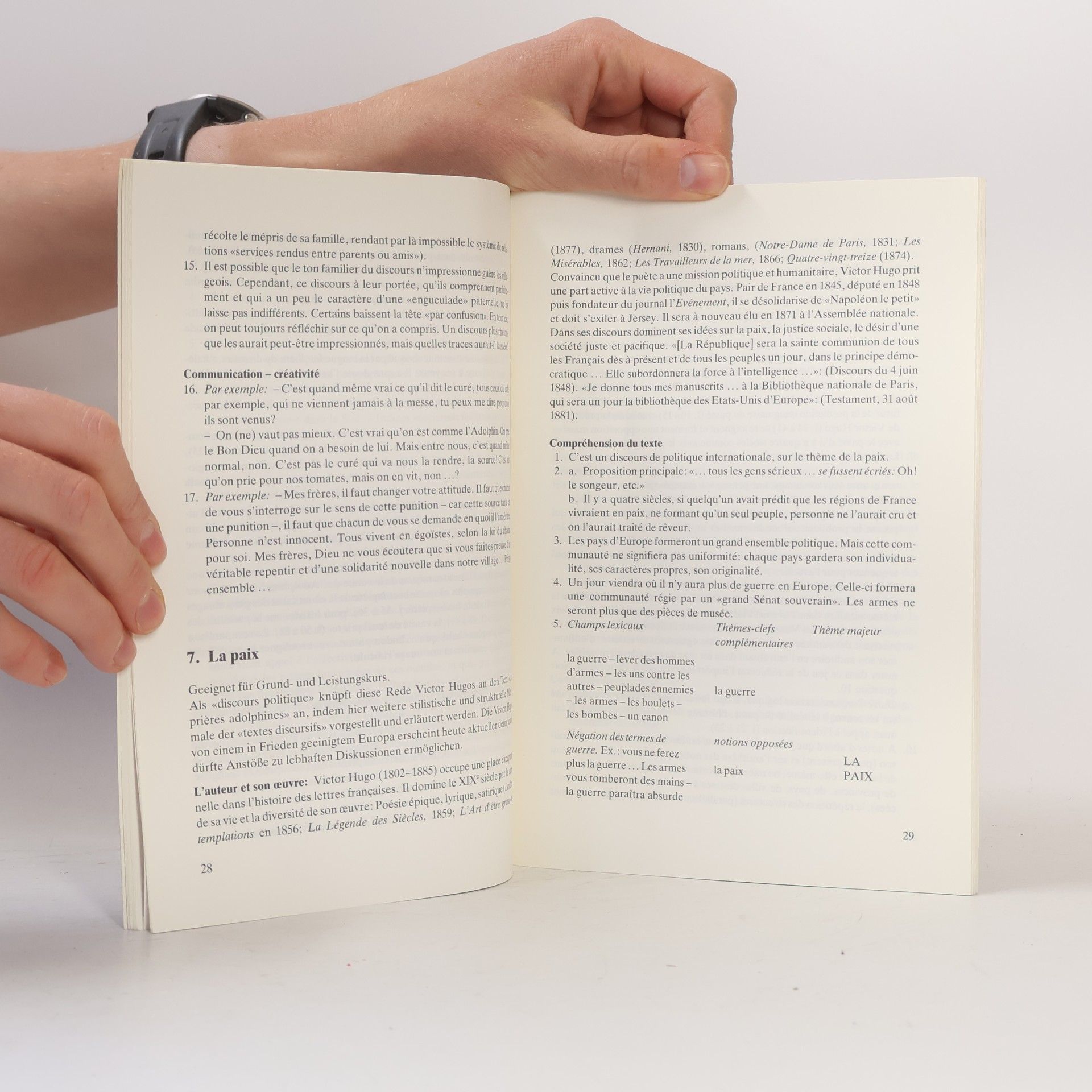 Sylvie Schenk Accès aux textes - Lehrerheft