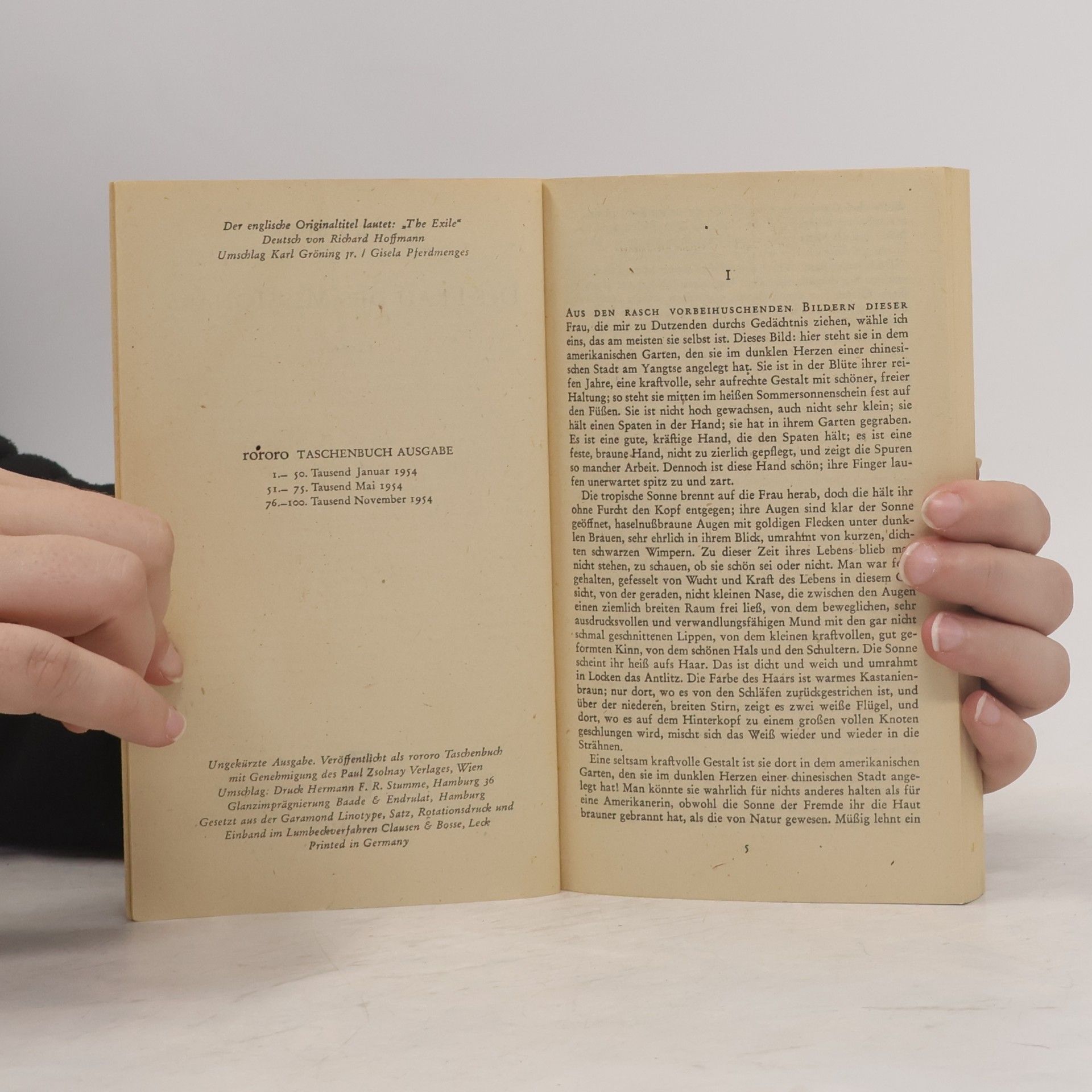 Pearl S. Buck Die Frau des Missionars