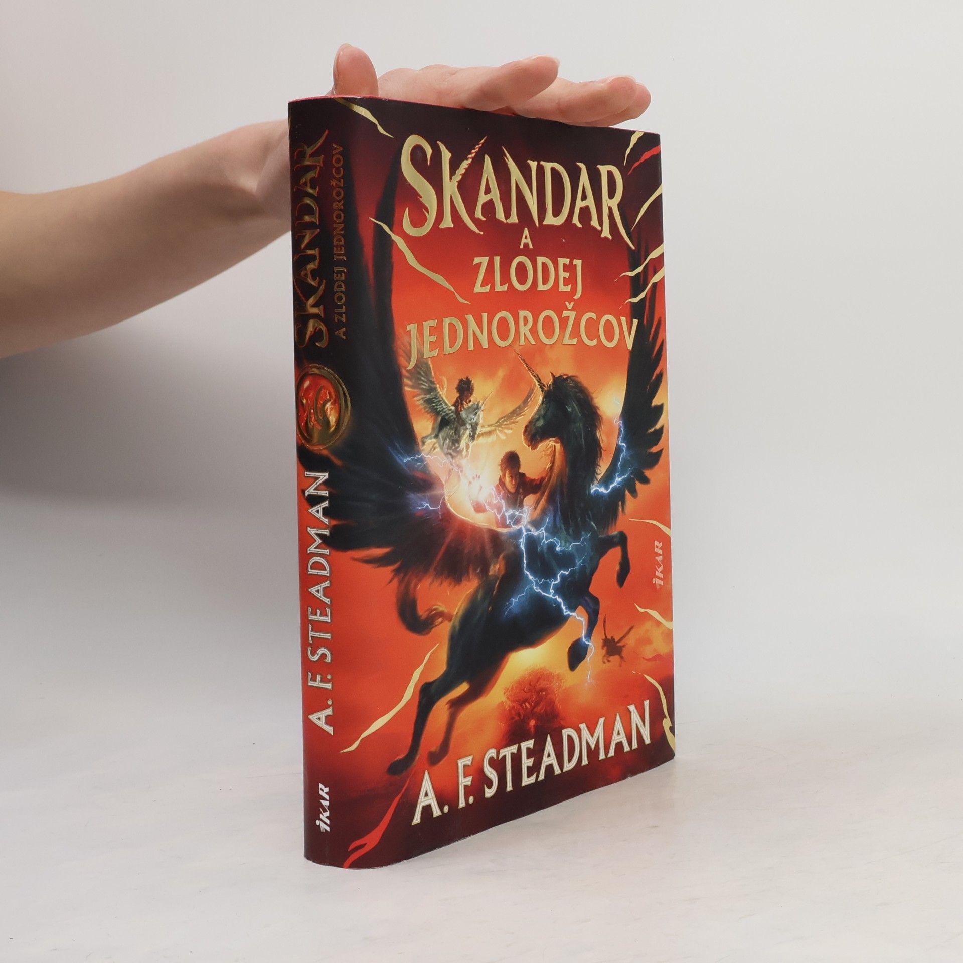 A. F. Steadman Skandar a zlodej jednorožcov