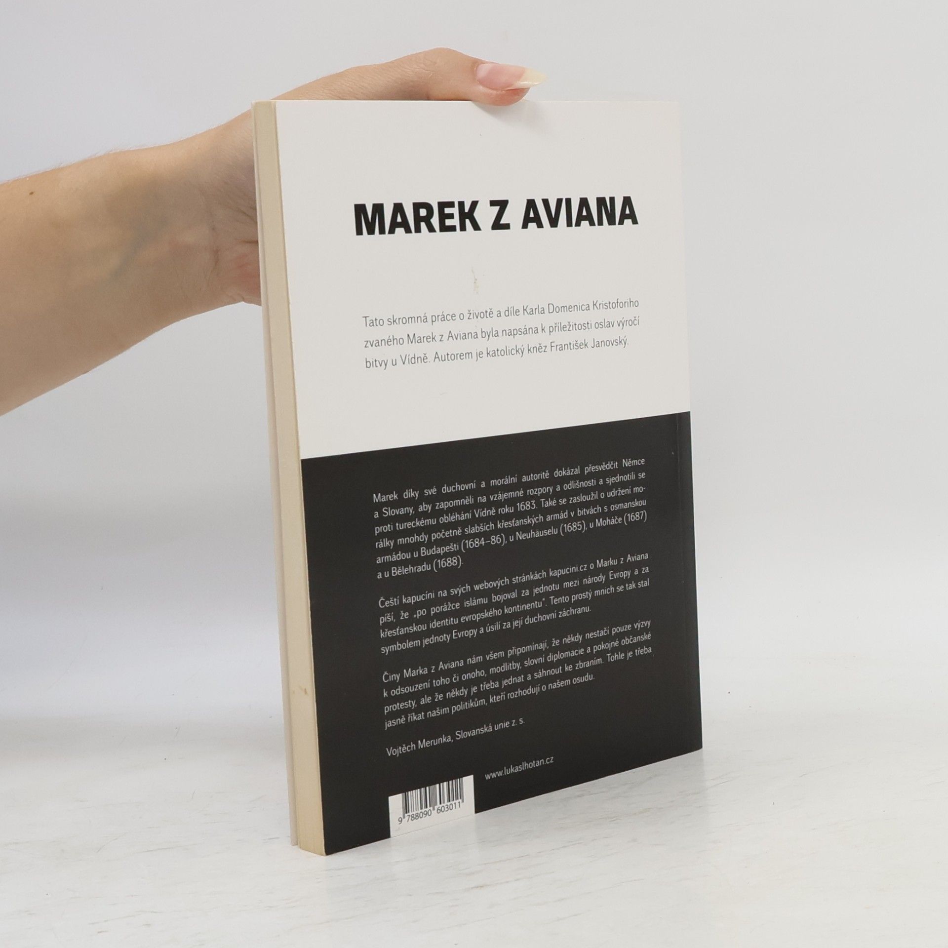 František Janovský Marek z Aviana patron a štít Evropy