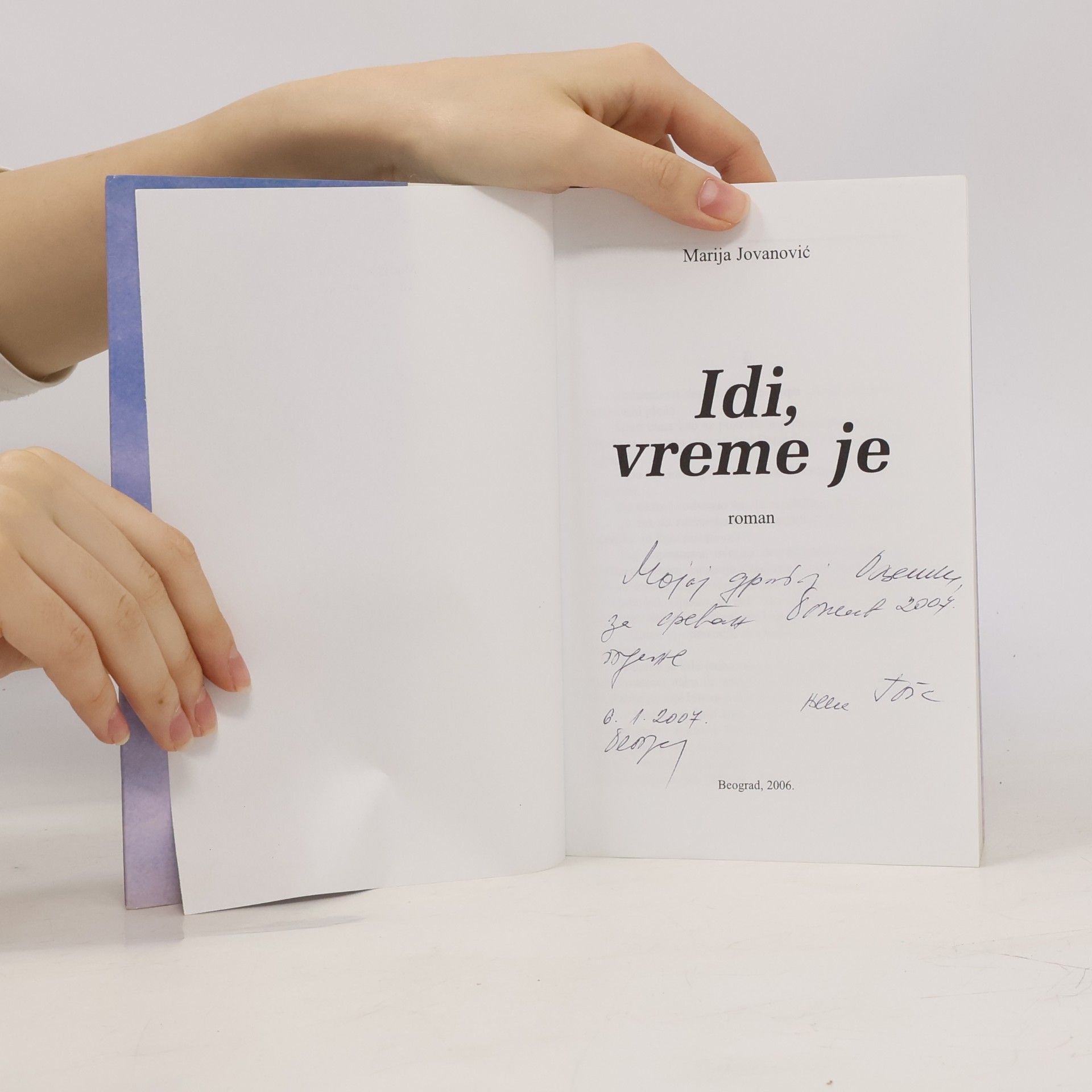 Marija Jovanović Idi, vreme je