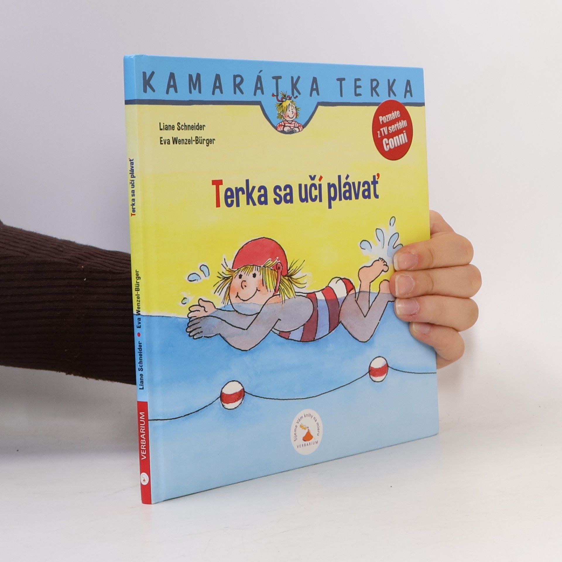 Liane Schneider Terka sa učí plávať