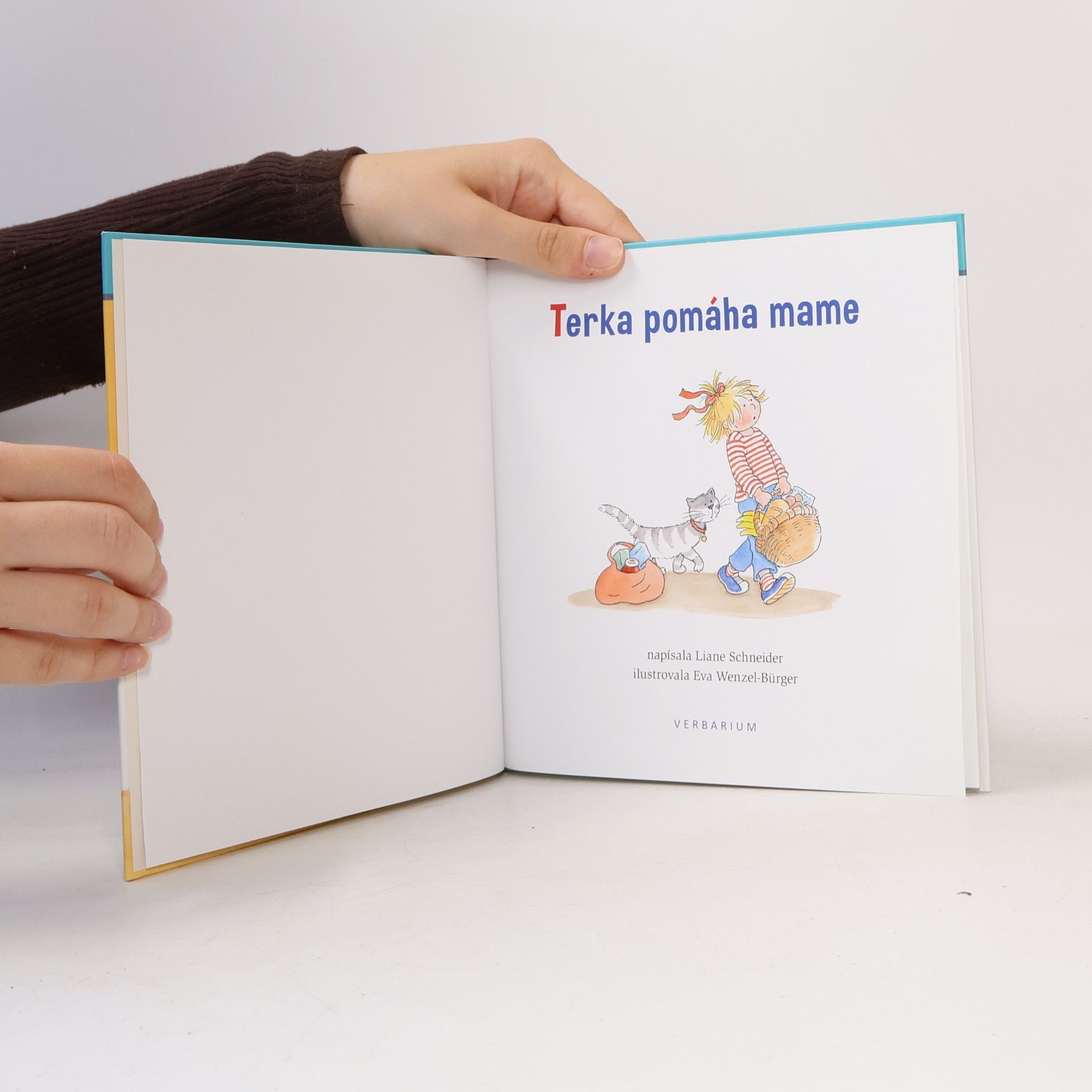 Liane Schneider Terka pomáha mame