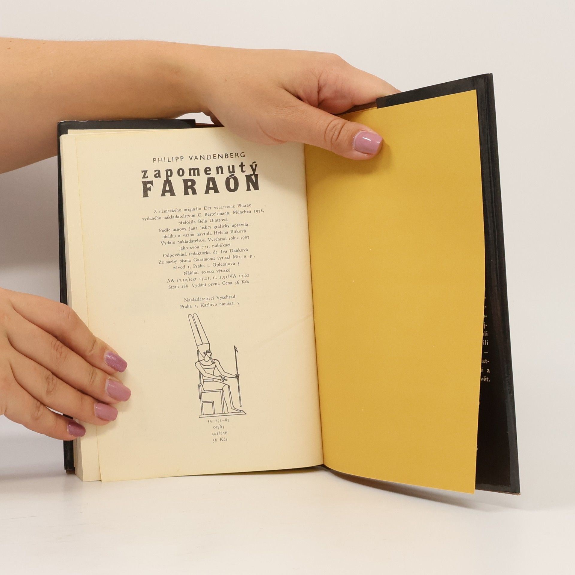 Philipp Vandenberg Zapomenutý faraon