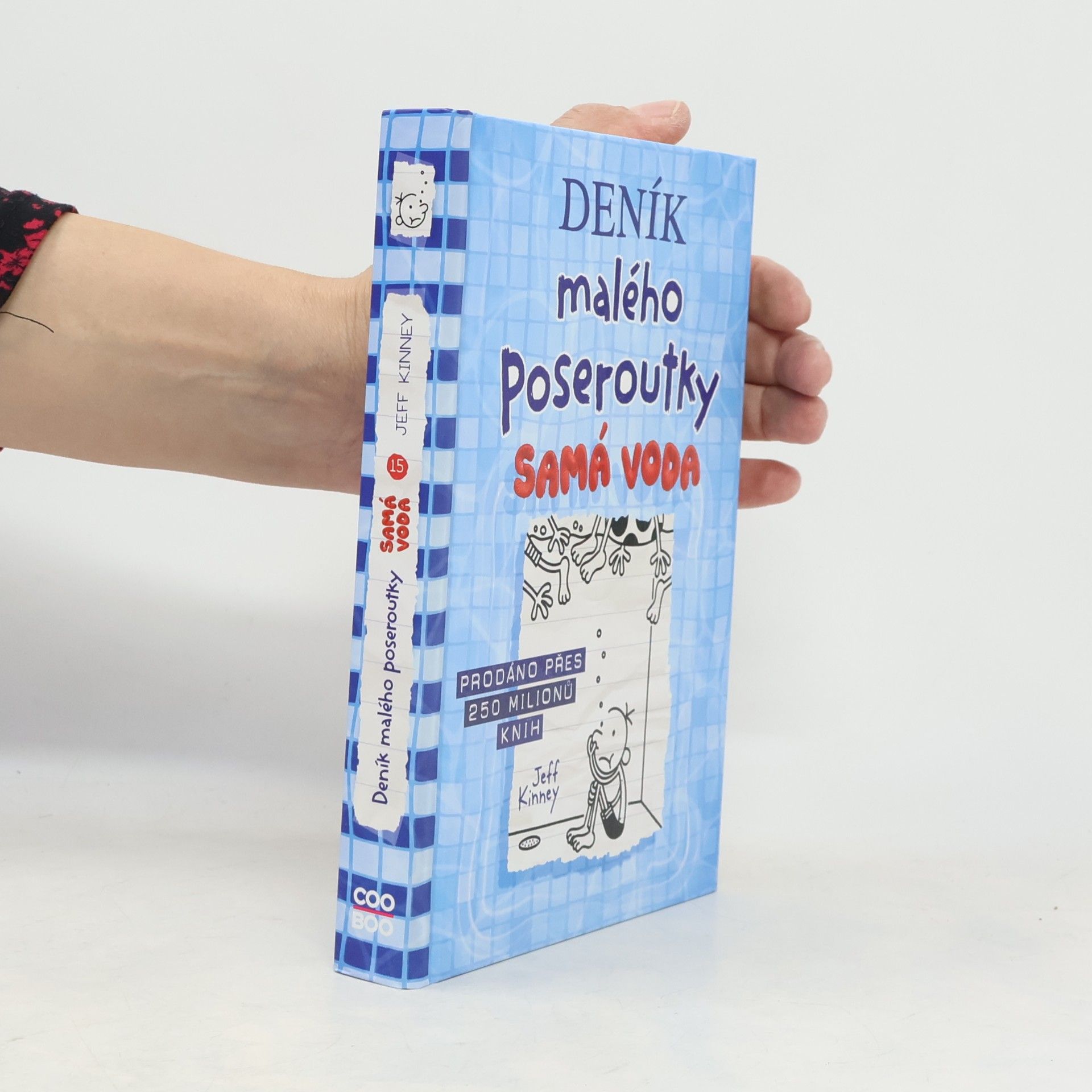 Jeff Kinney Deník malého poseroutky 15. Samá voda