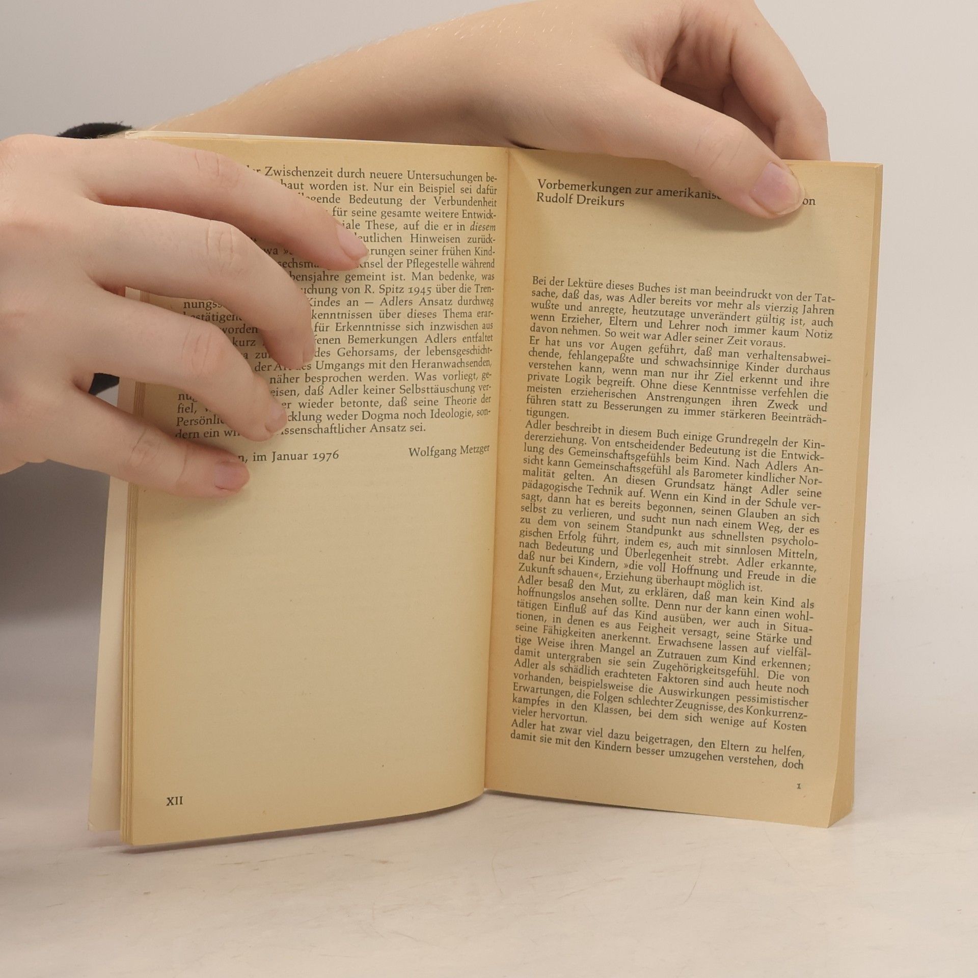Alfred Adler Kindererziehung