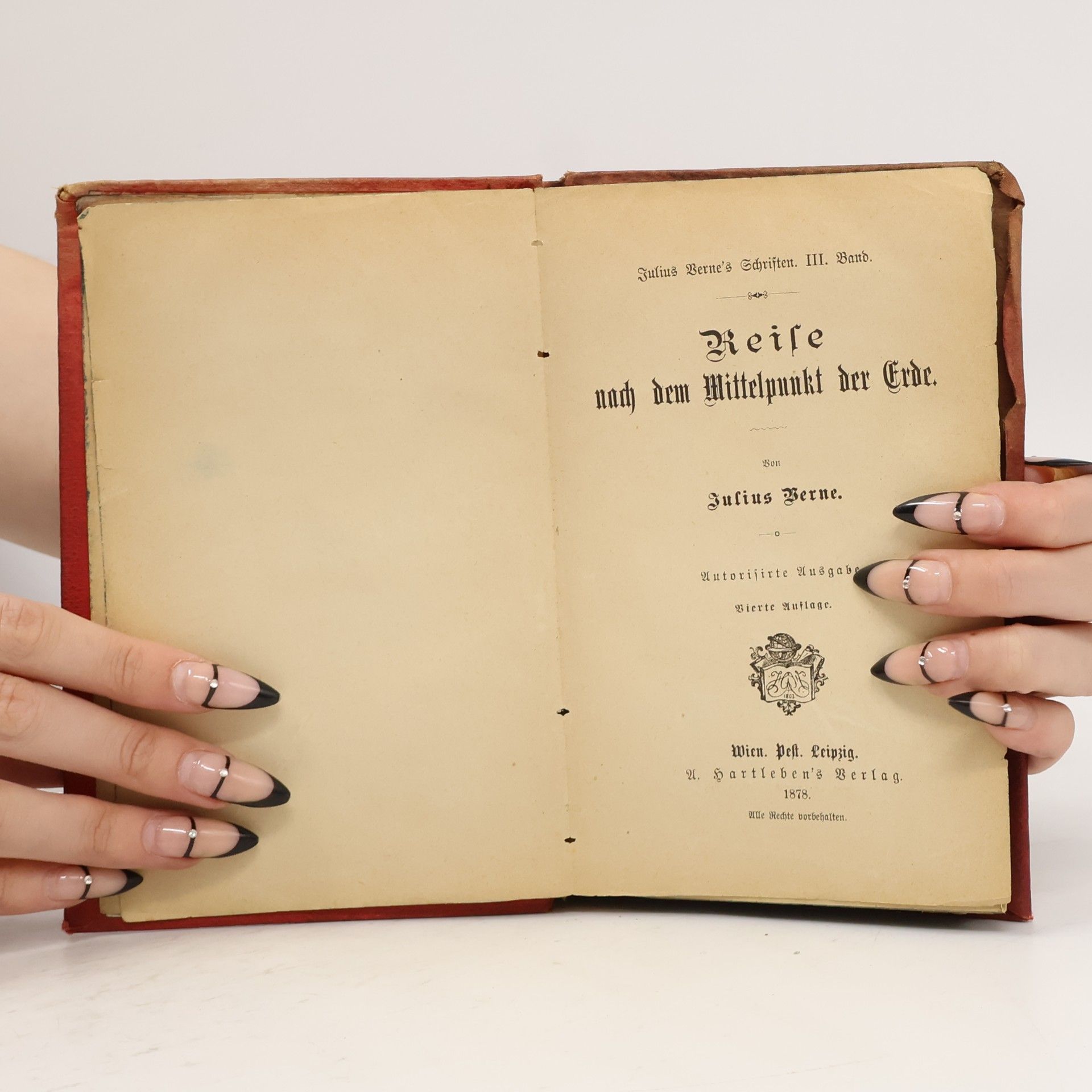 Julius Verne Reise nach dem Mittelpunkt der Erde