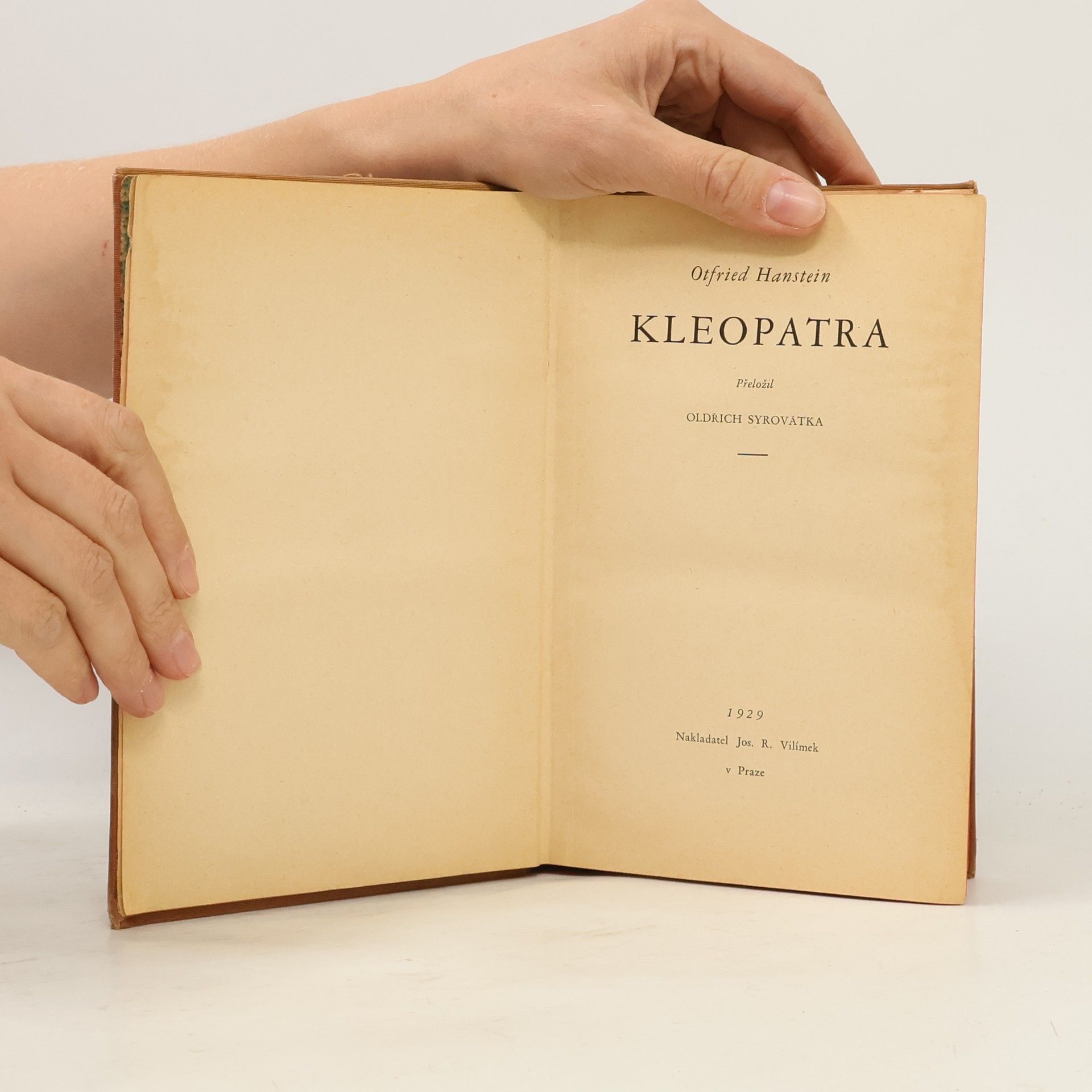 Otfried Hanstein Kleopatra
