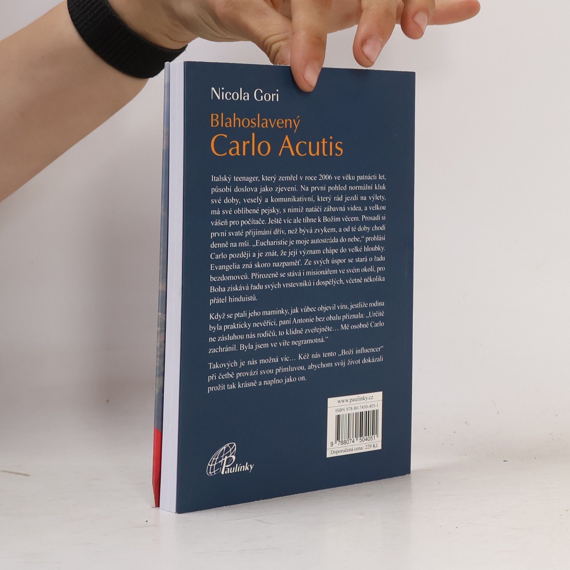 Nicola Gori Blahoslavený Carlo Acutis