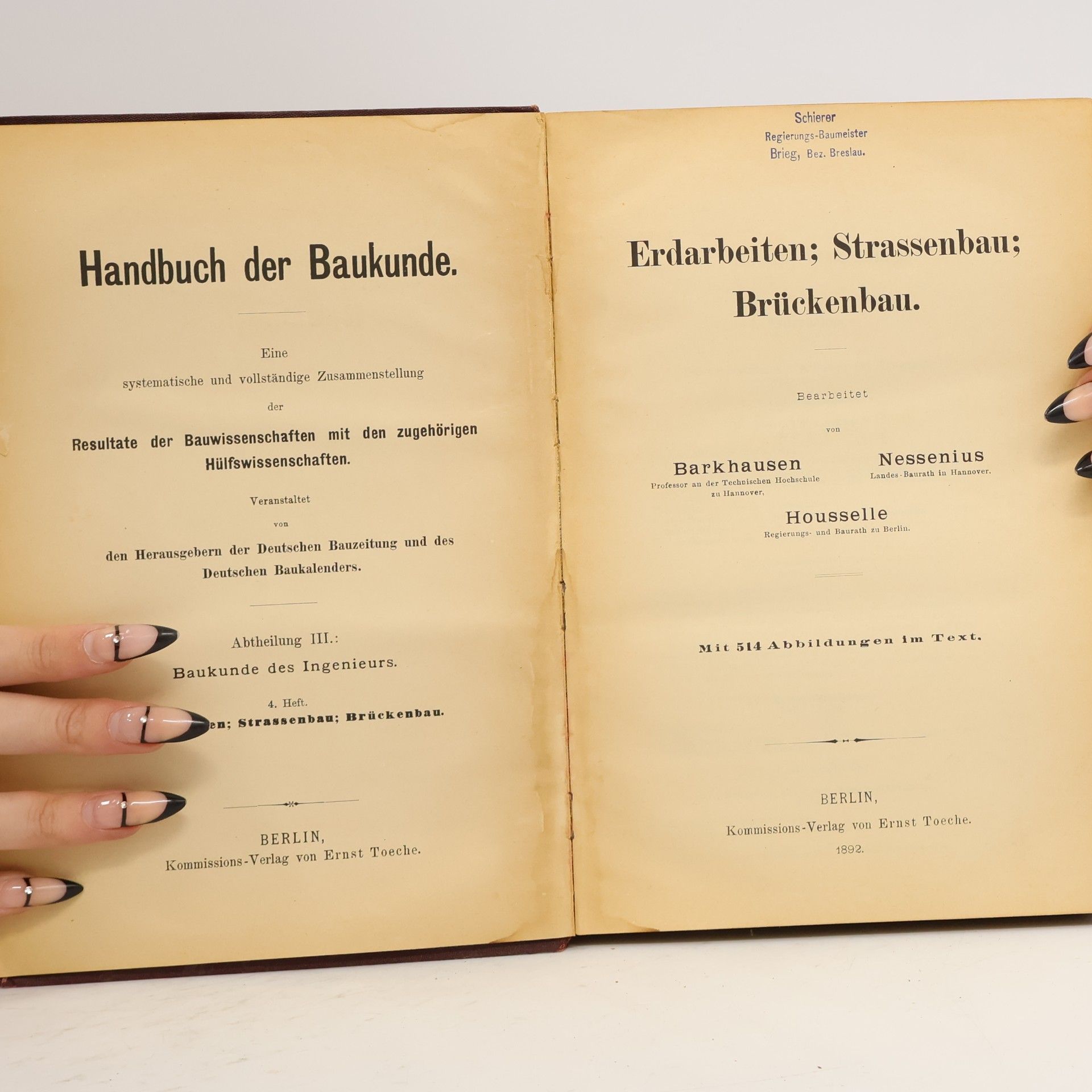 Barkhausen Erd-, Landstrassen- und Brückenbau