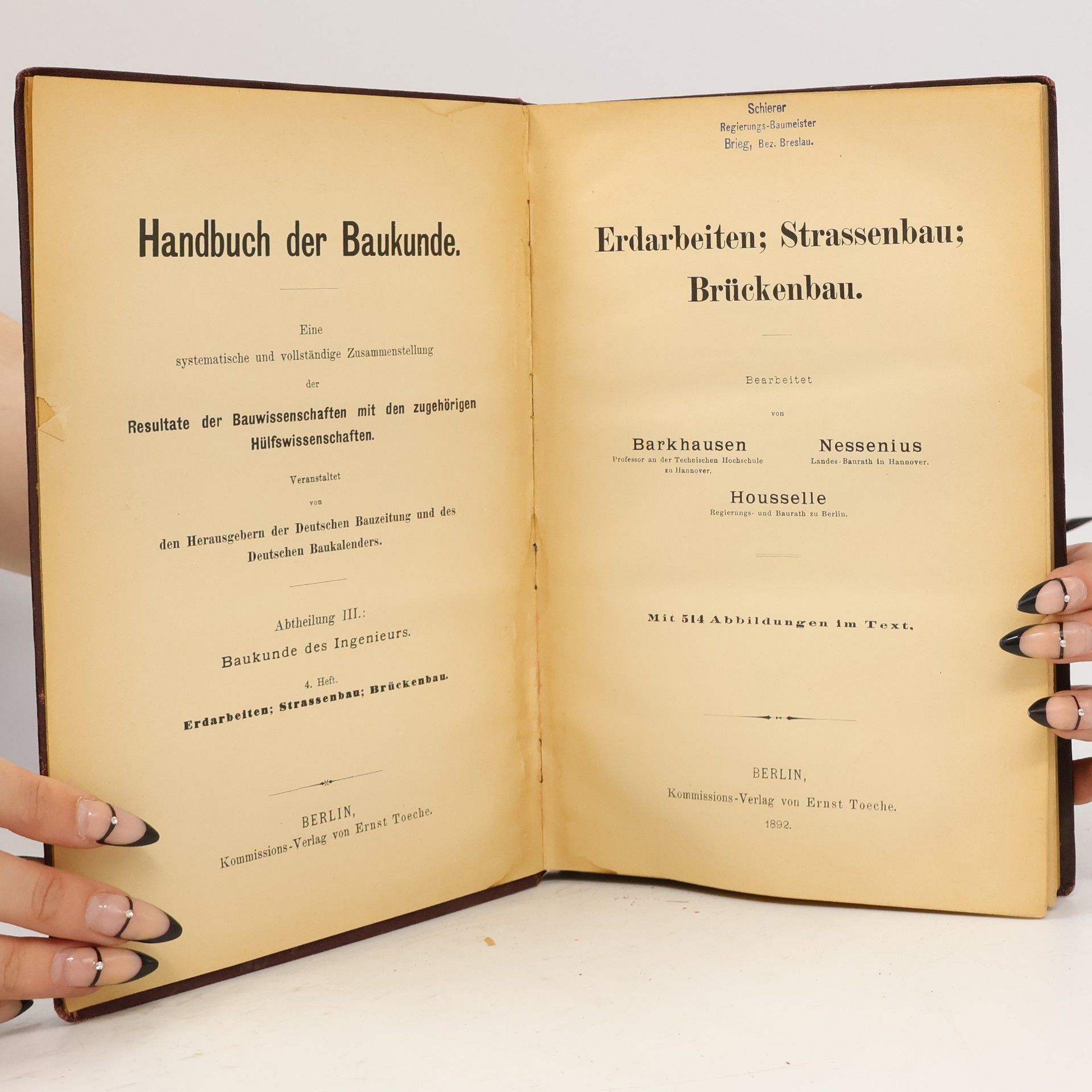 Barkhausen Erd-, Landstrassen- und Brückenbau