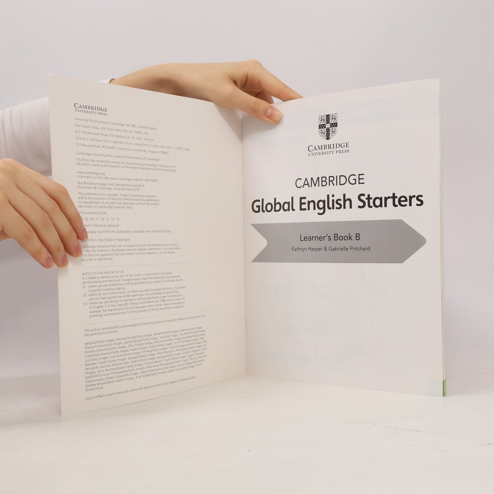 Kathryn Harper Cambridge Global English Starters Learner's Book B