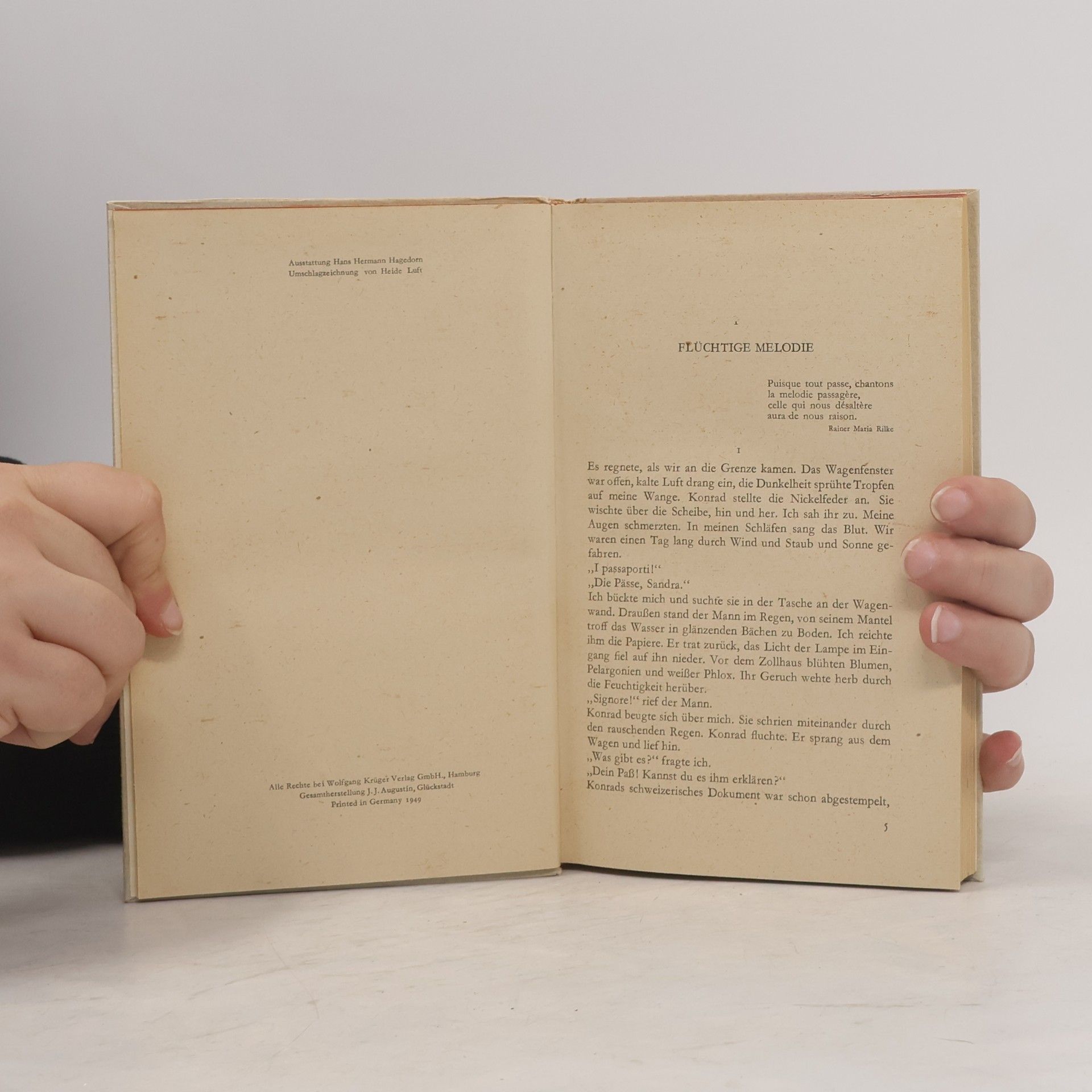 Hilde Spiel Flöte und Trommeln