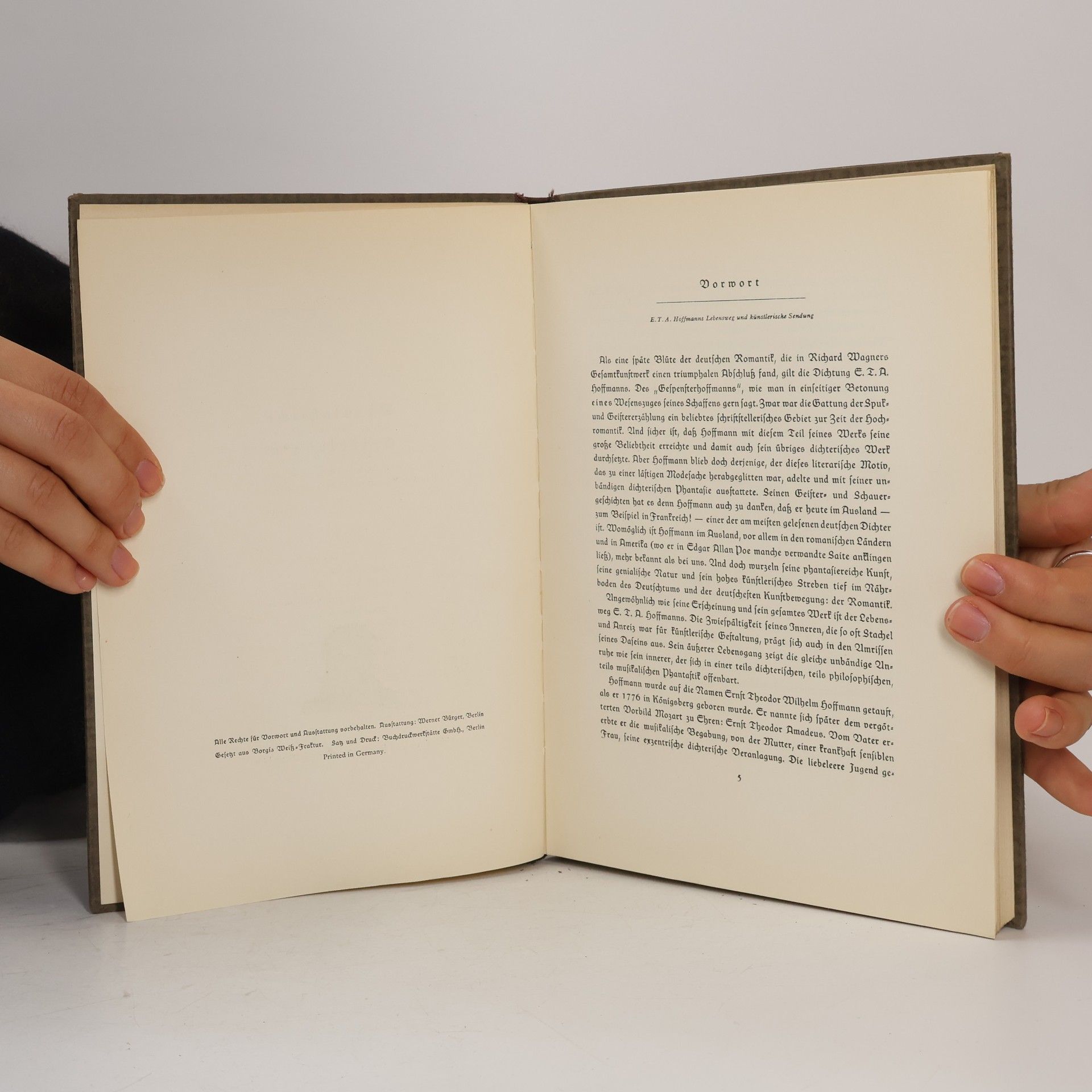 E. T. A. Hoffmann Phantastische Erzählungen