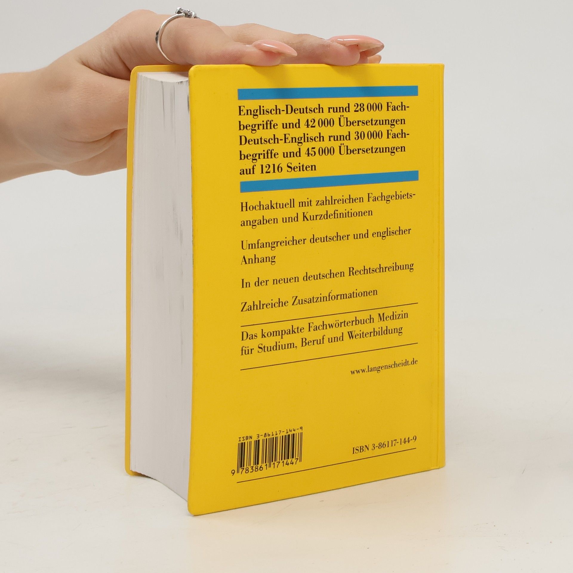 Fritz-Jürgen Nöhring Langenscheidts Fachwörterbuch kompakt Medizin
