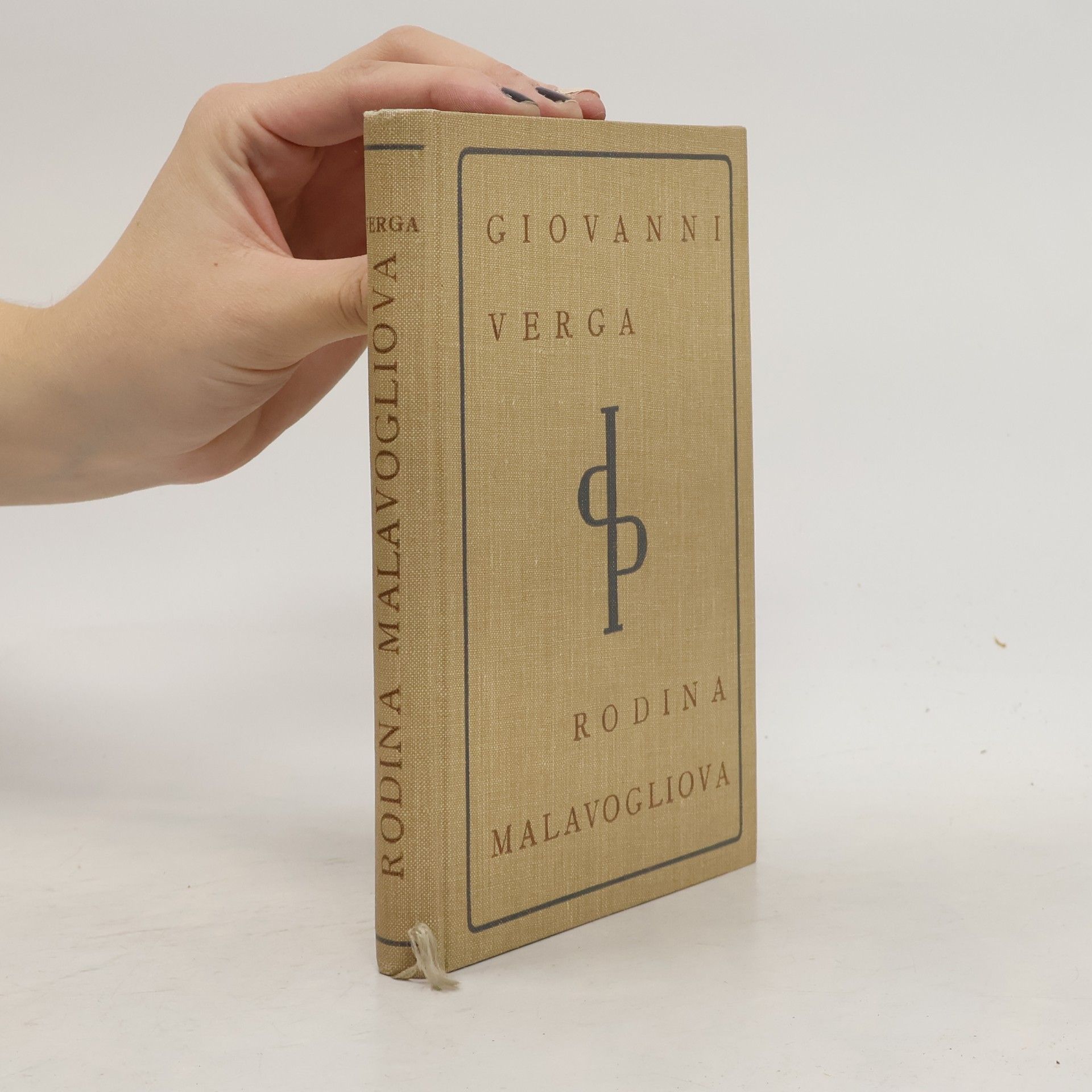 Giovanni Verga Rodina Malavogliova