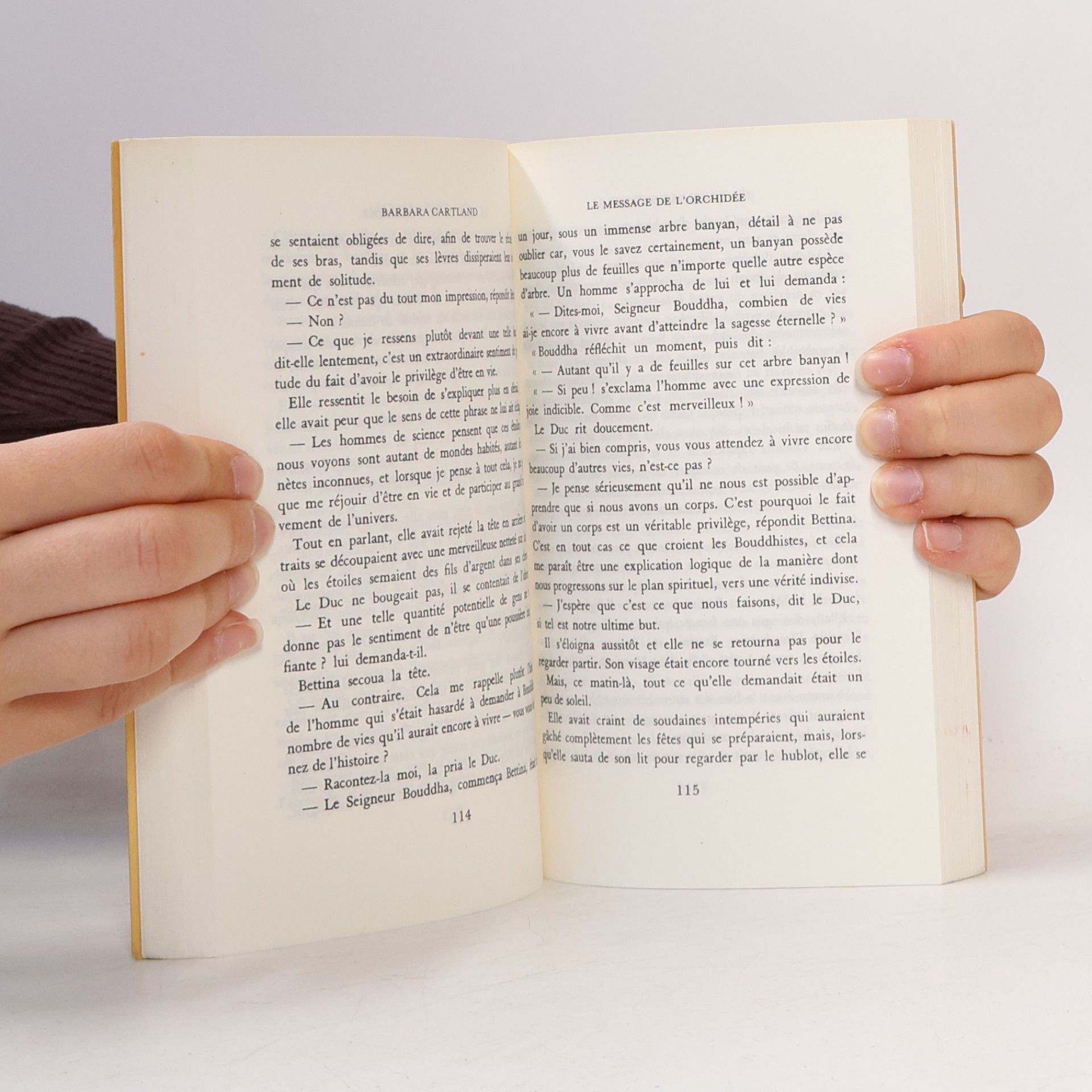 Barbara Cartland Le Message de l'orchidée