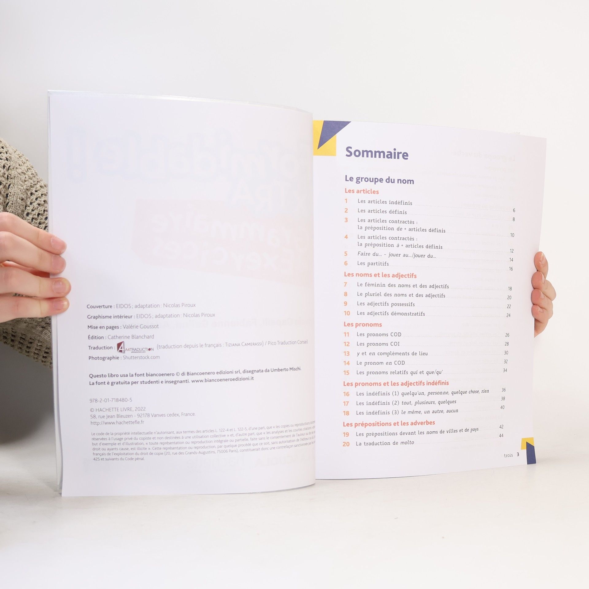 Sylvain Capelli Italie - Formidable Extra grammaire et exercices