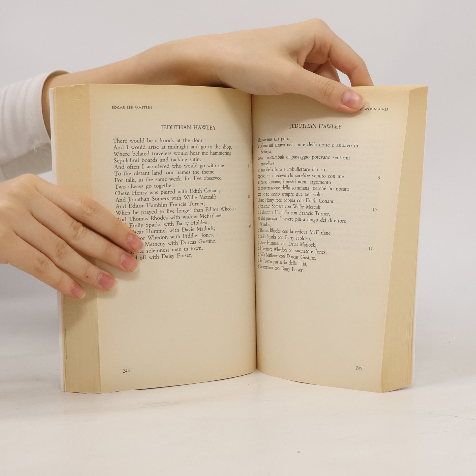 Edgar Lee Masters Antologia di Spoon River
