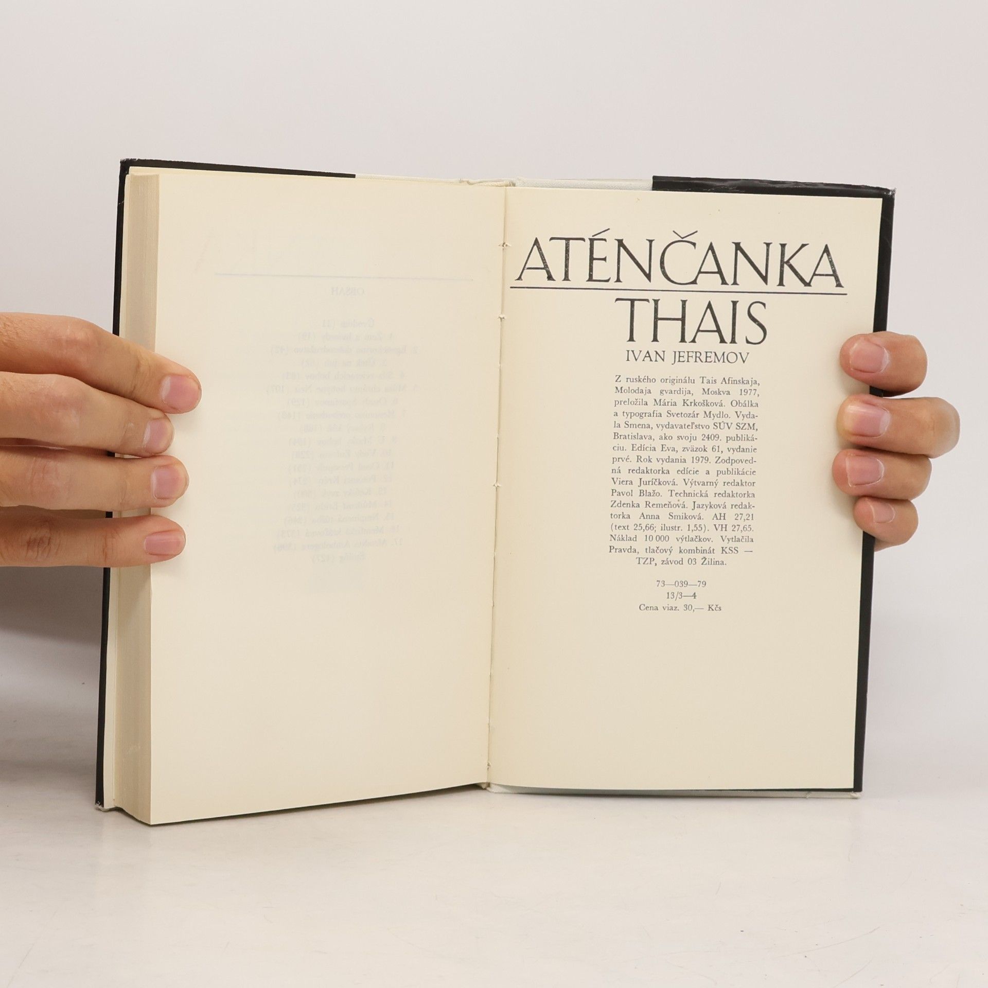 Ivan Yefremov Aténčanka Thais