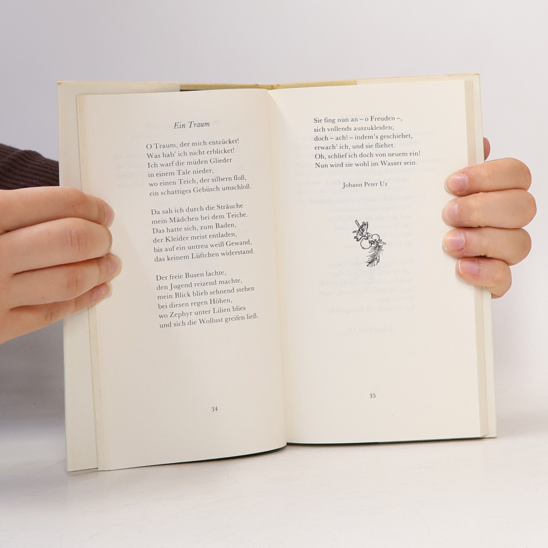 Johannes Bobrowski Wer mich und Ilse sieht im Grase