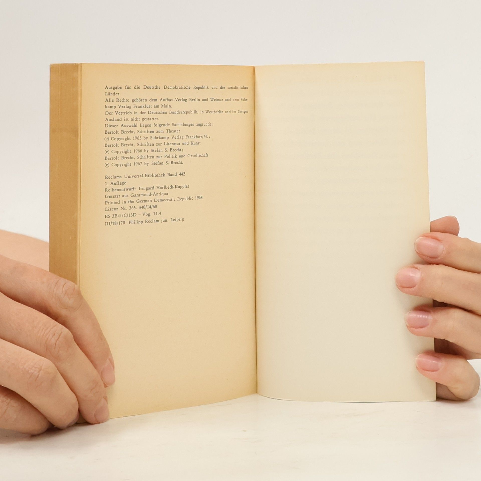 Bertolt Brecht Über Realismus